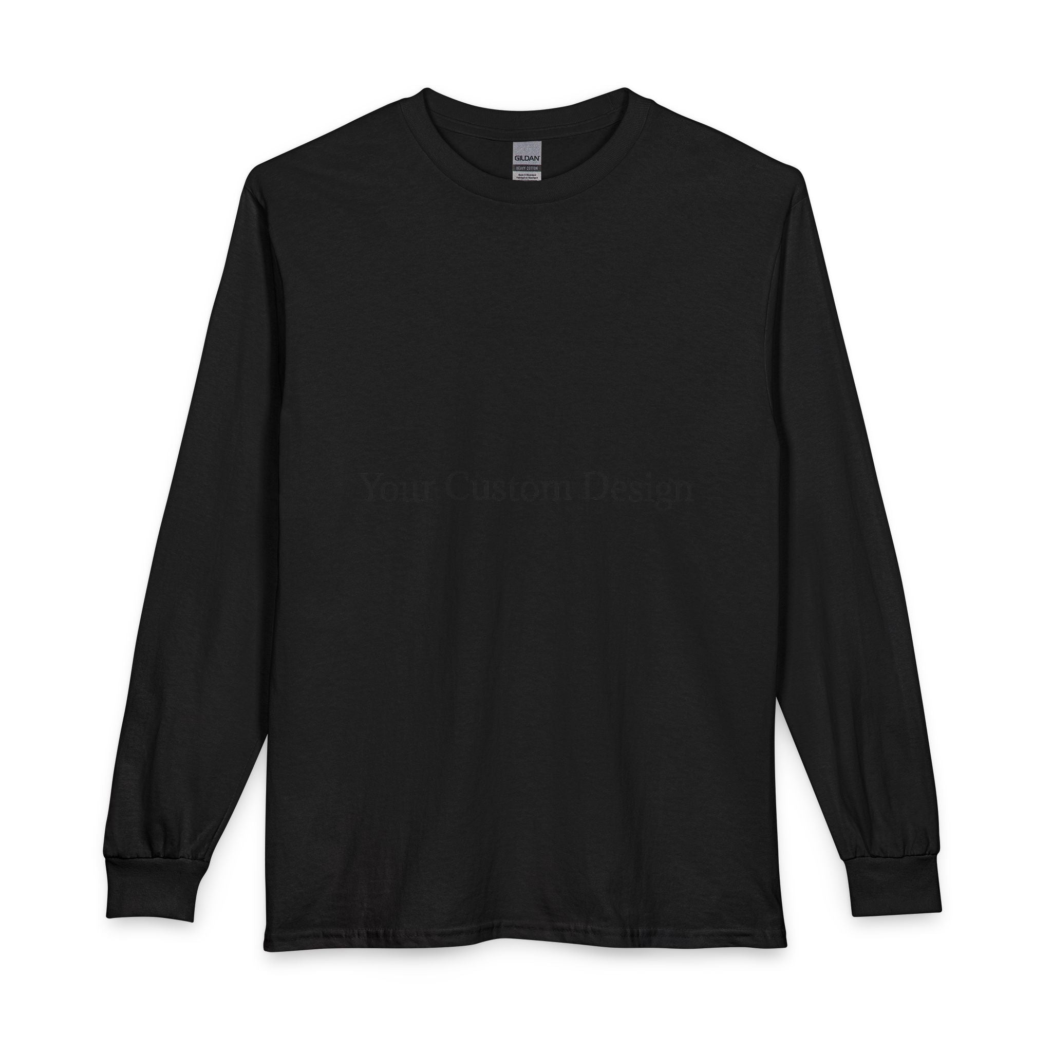 Long Sleeve T-Shirt — Custom Design Blank Canvas Tee