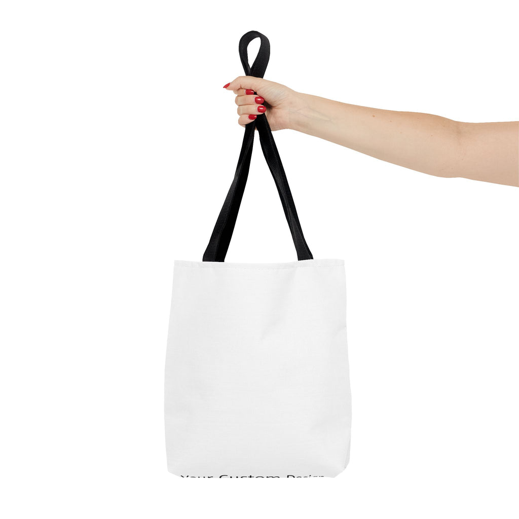 Custom All-Over Print Tote Bag — Blank White Canvas Tote