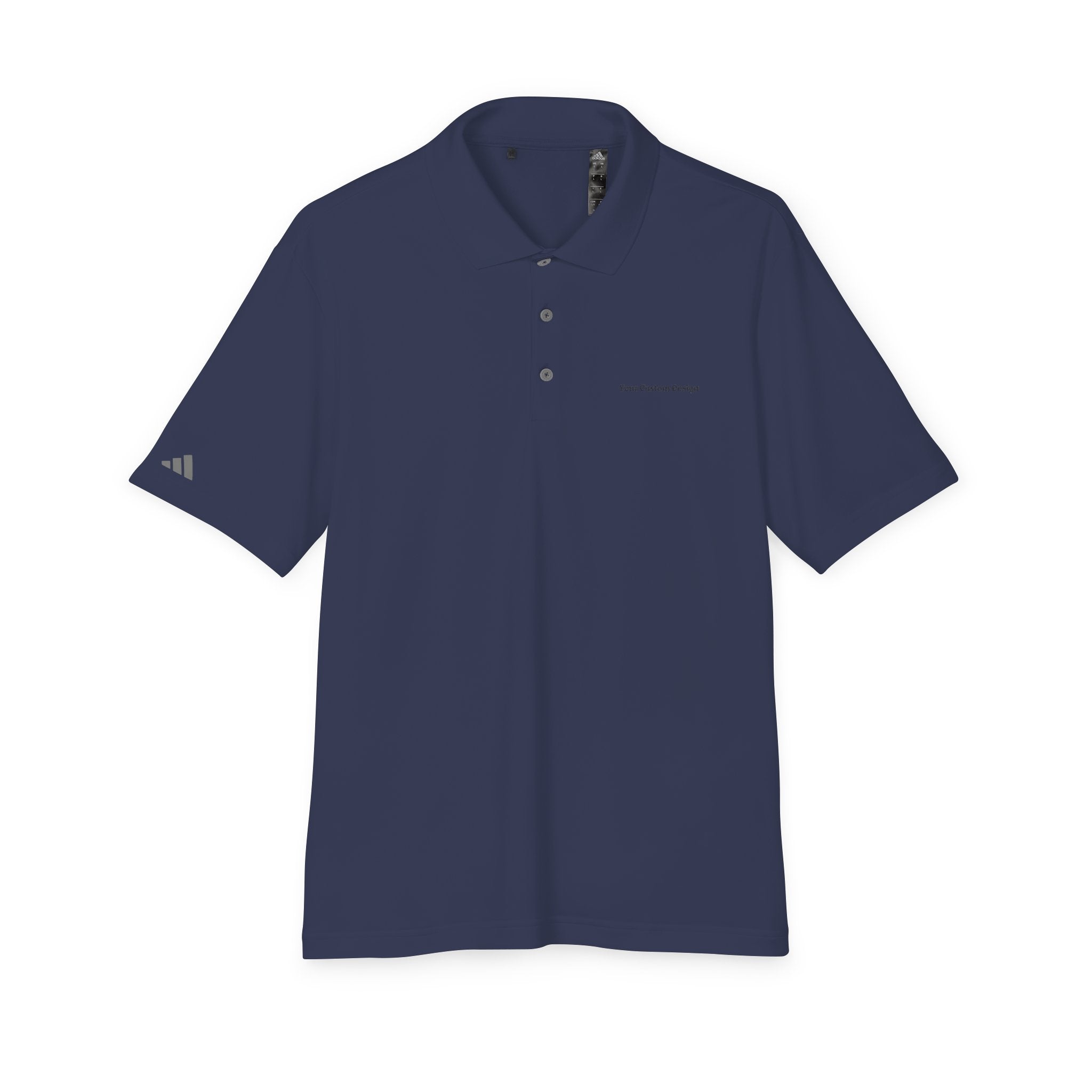 Performance Polo Shirt — Lightweight White Adidas-Inspired Golf & Activewear