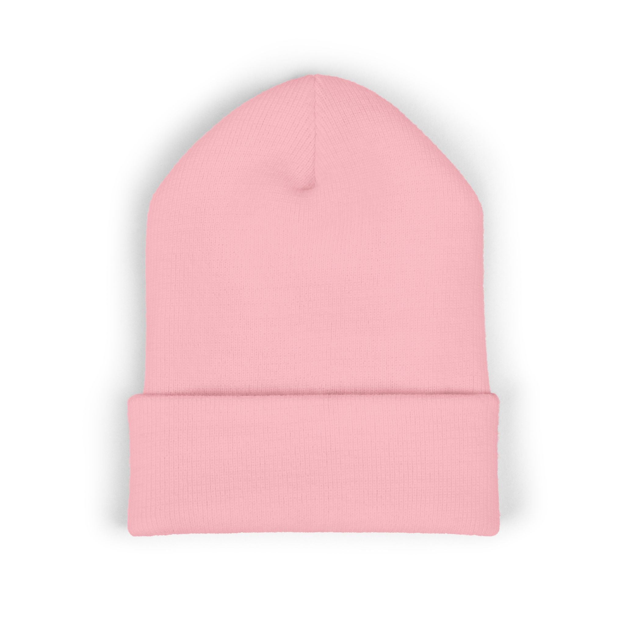 Embroidered Classic Cuffed Beanie — Custom Text Knit Hat