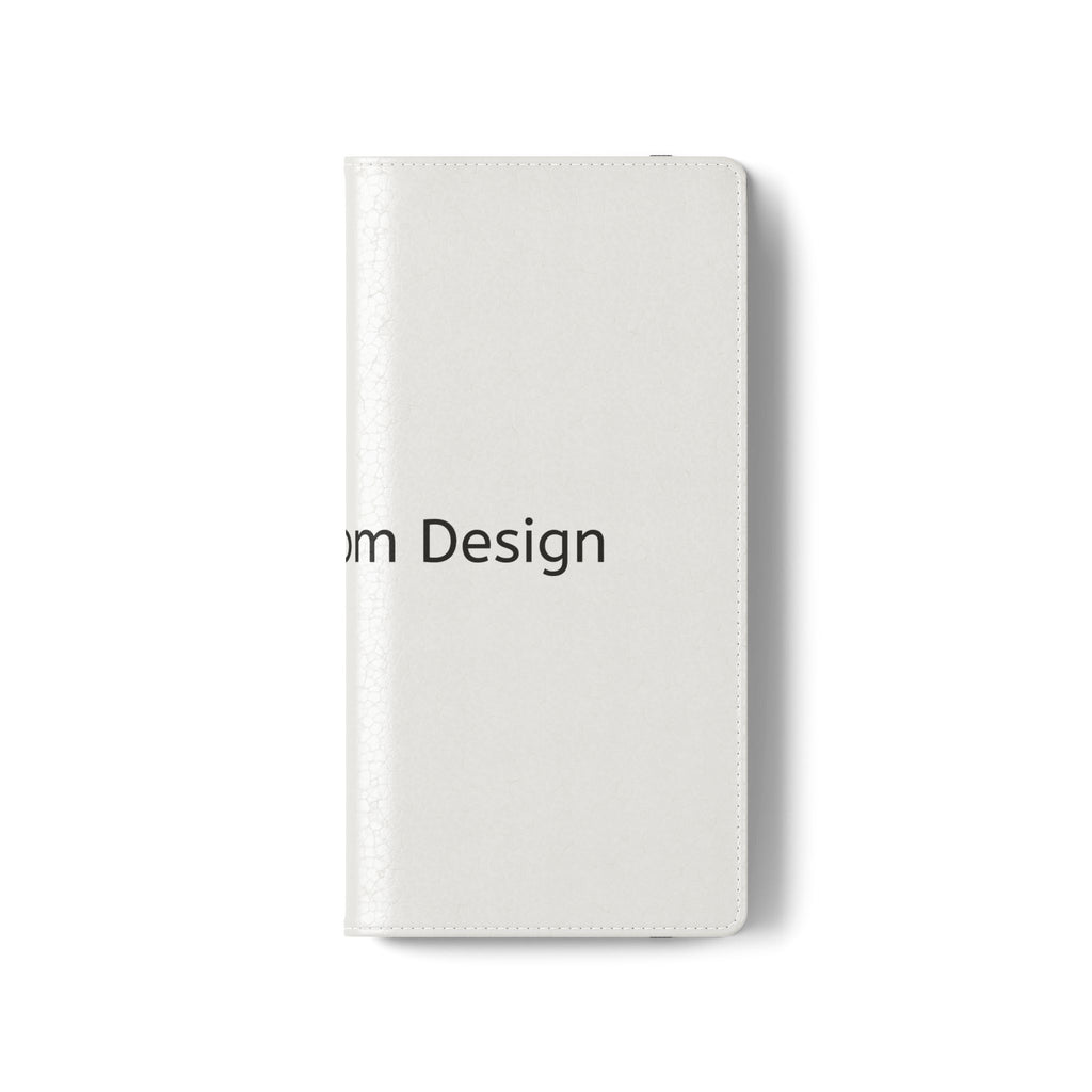 Custom Flip Phone Case — Personalized Wallet Folio with Card Slots
