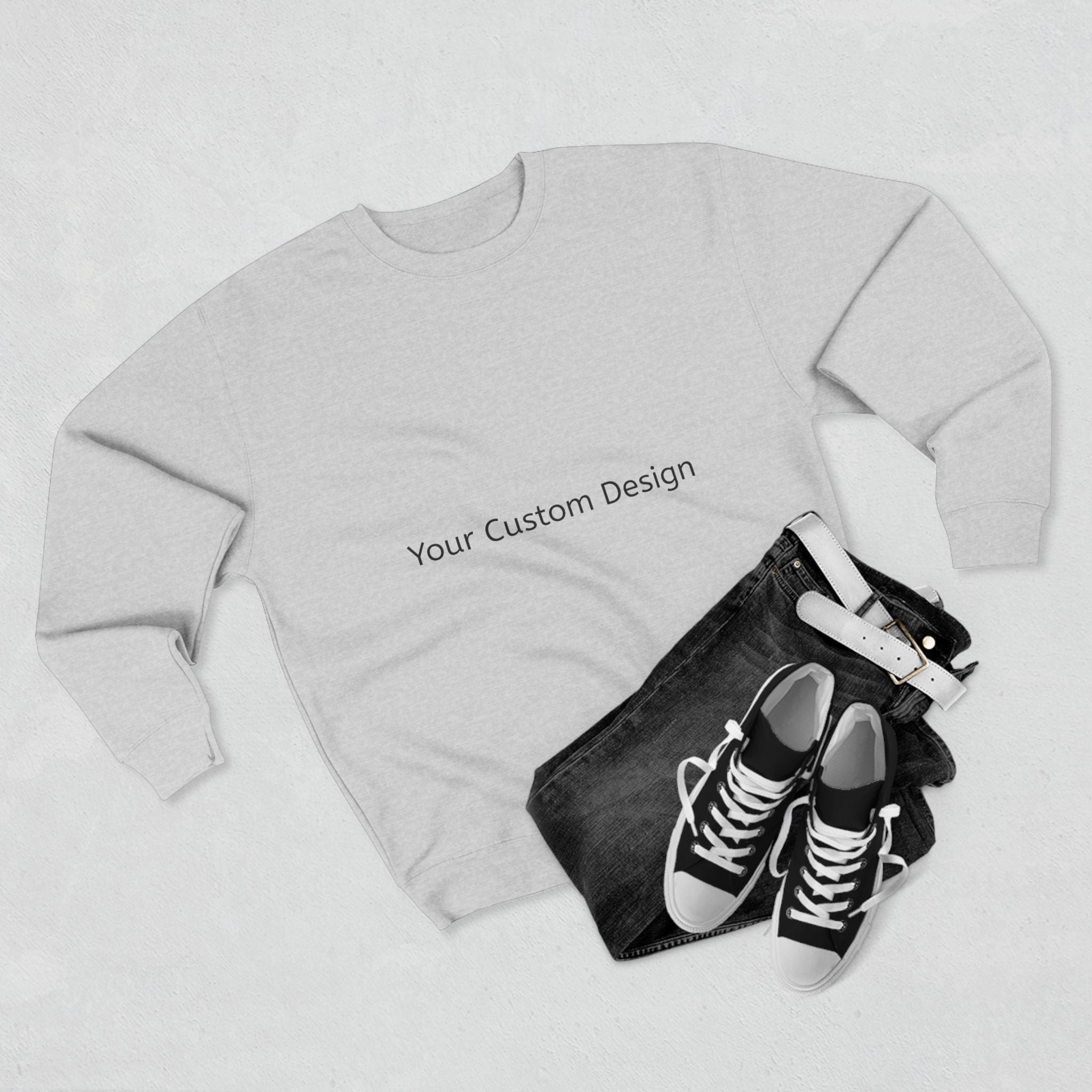 Custom Crewneck Sweatshirt – Personalized Cozy Pullover for Everyday Wear