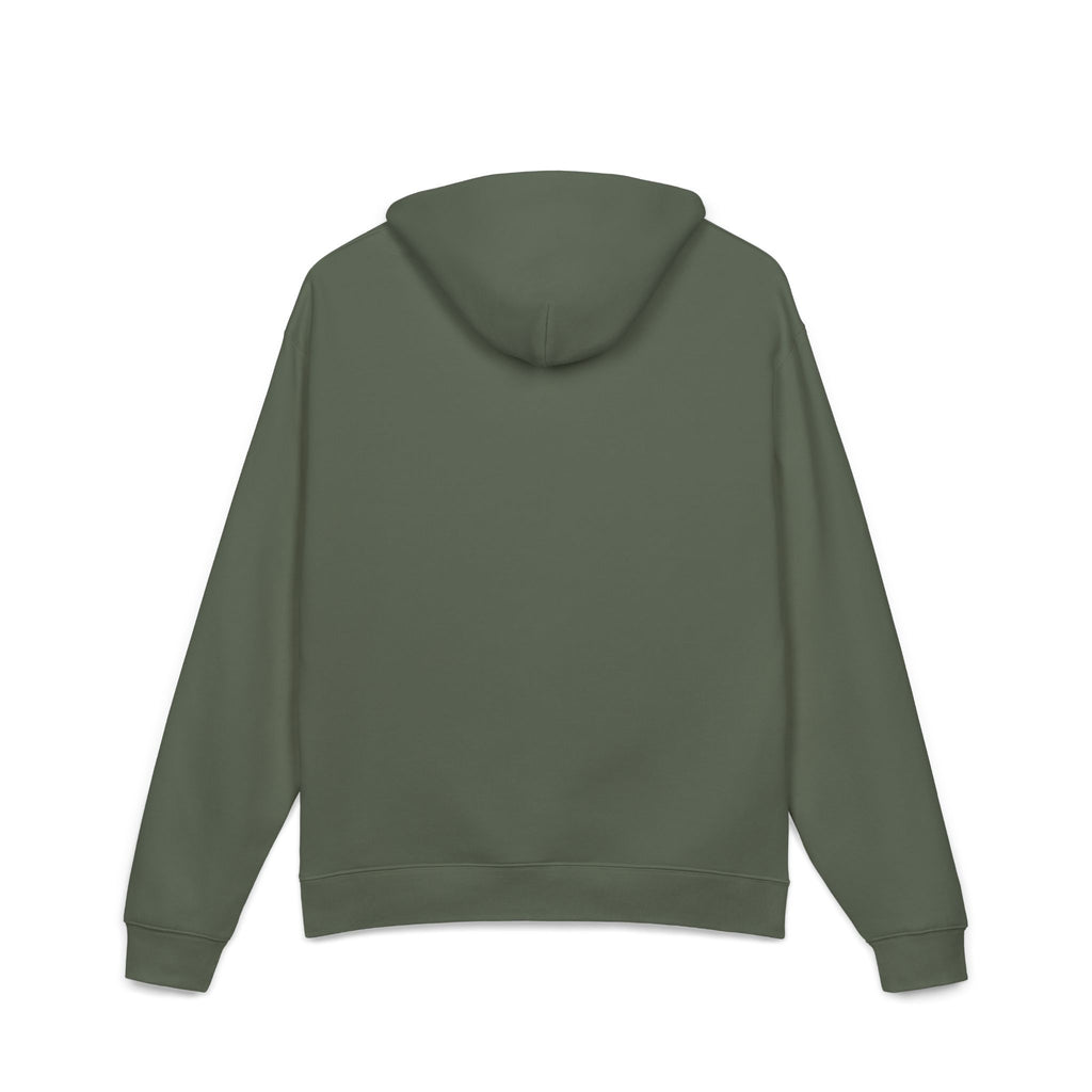 Relaxed Hoodie - Minimal Custom Text Chest Hoodie