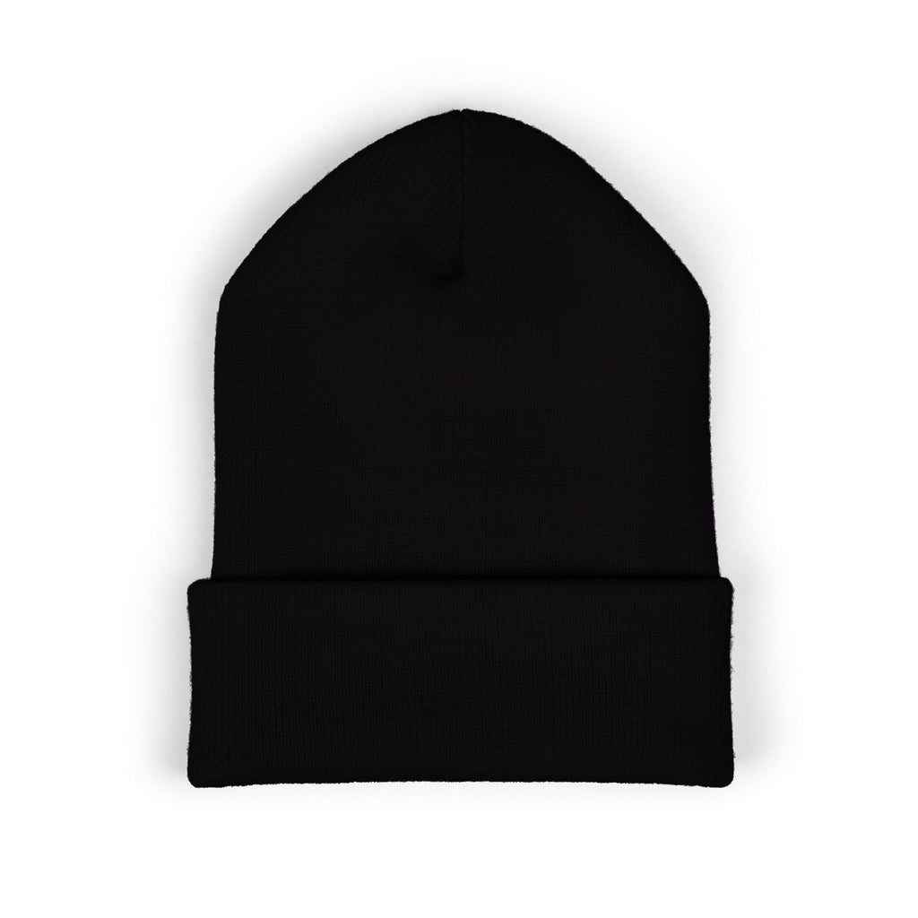 Embroidered Classic Cuffed Beanie — Custom Text Knit Hat