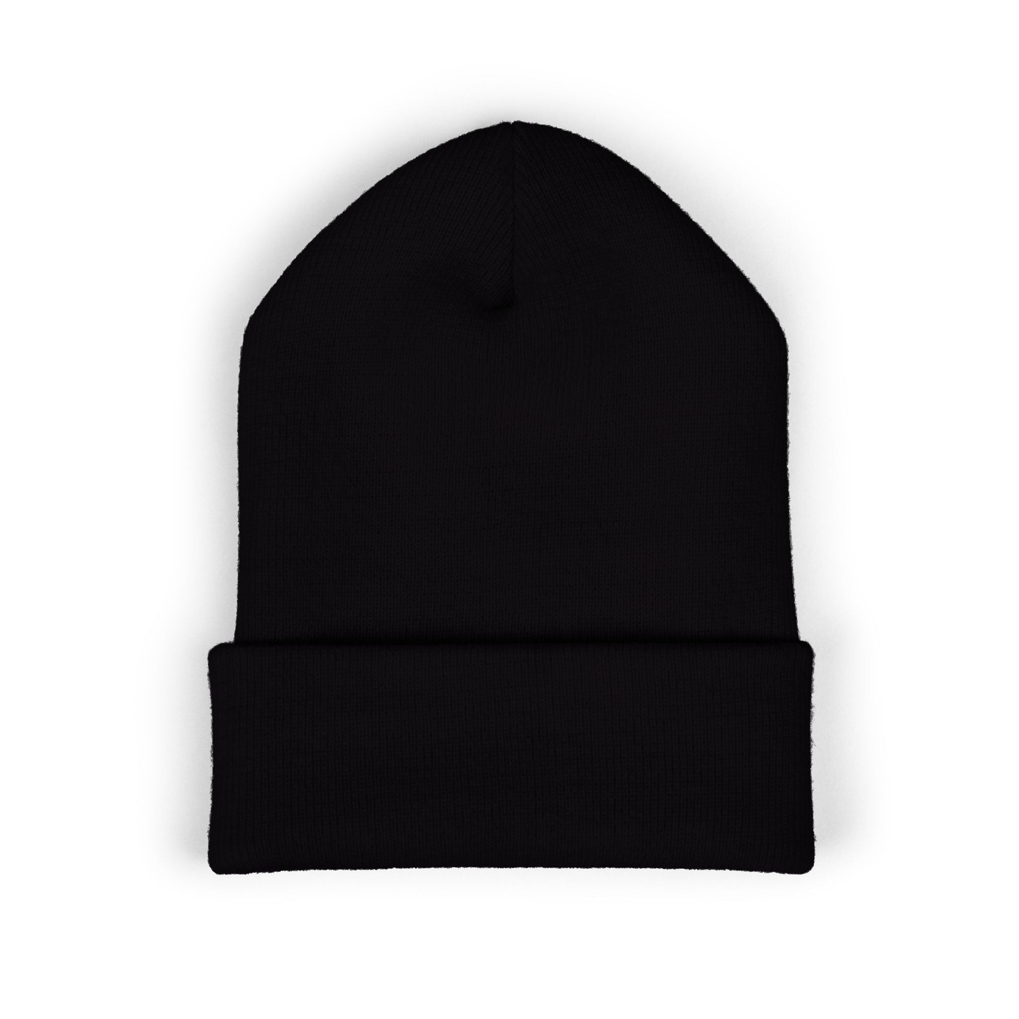 Embroidered Classic Cuffed Beanie — Custom Text Knit Hat
