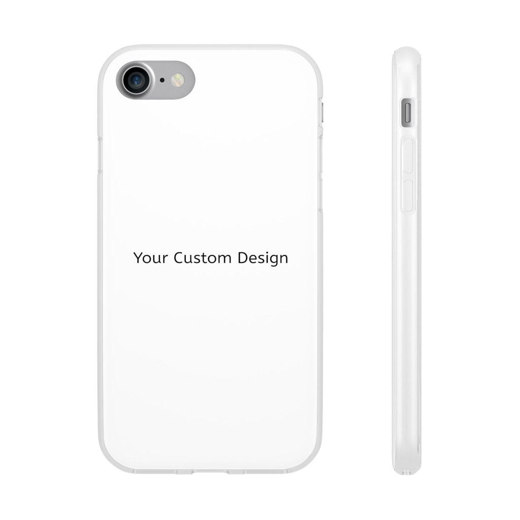 Custom Flexi Phone Case – Slim Clear Protective Phone Cover (Your Custom Design)