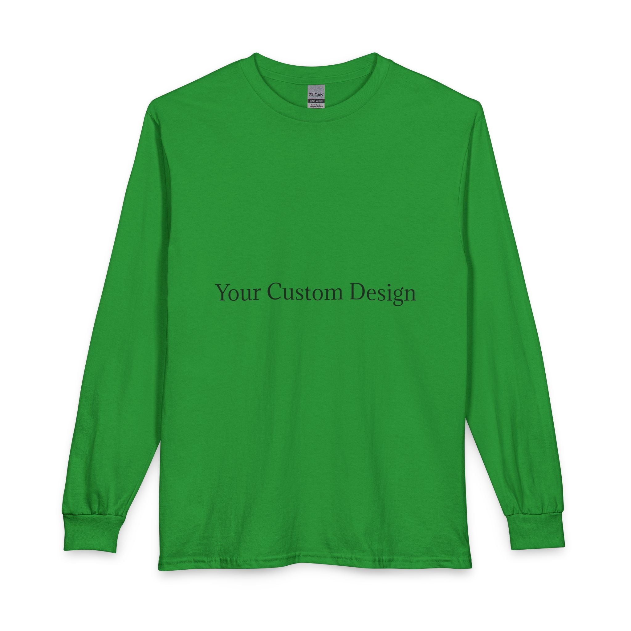 Long Sleeve T-Shirt — Custom Design Blank Canvas Tee