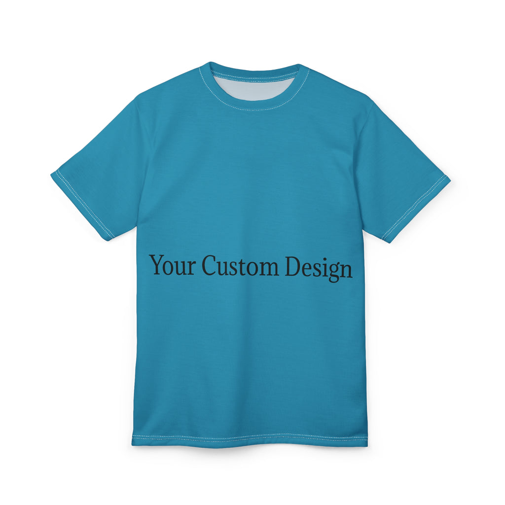 Custom All-Over Print Tee — Personalized Cut & Sew Design