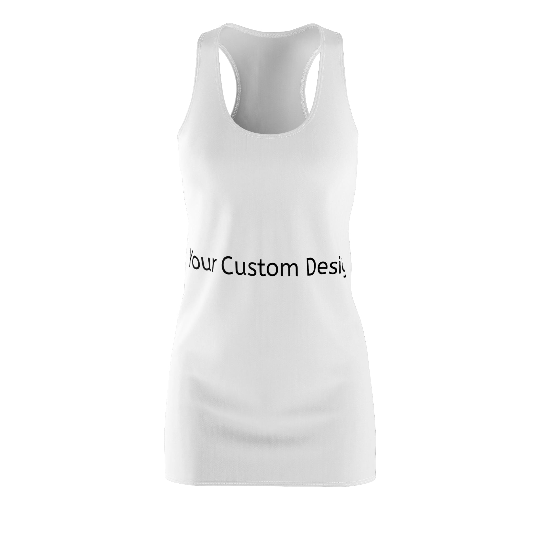 Custom Racerback Dress — Women's All-Over Print Summer Dress