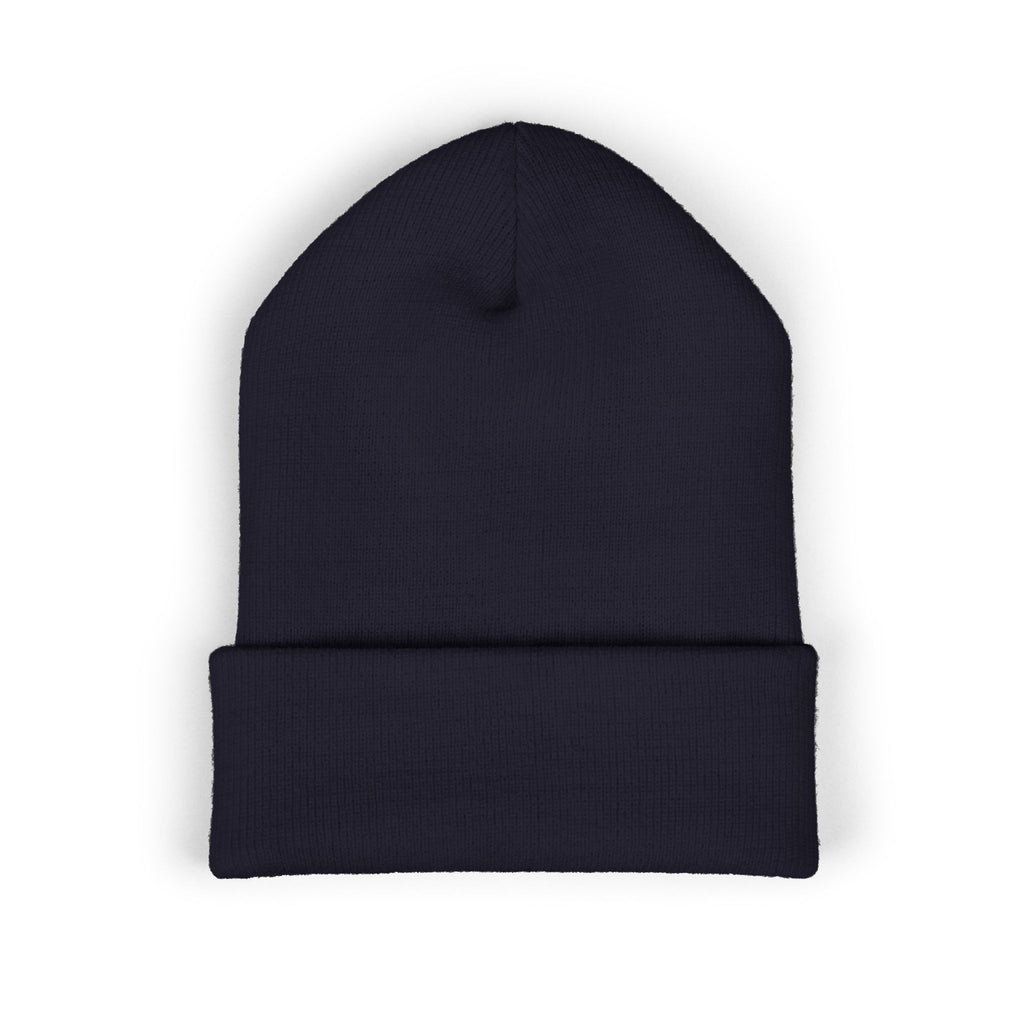 Embroidered Classic Cuffed Beanie — Custom Text Knit Hat