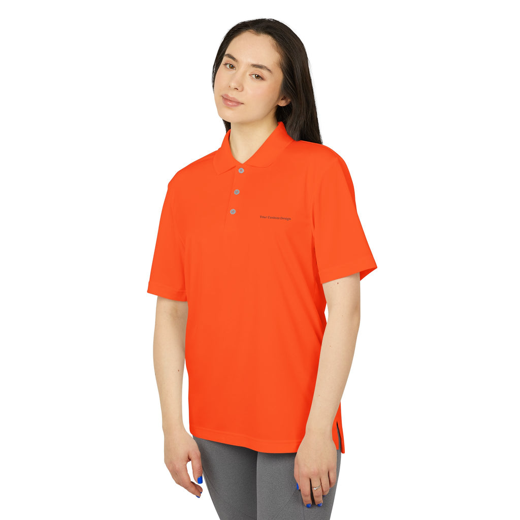 Performance Polo Shirt — Lightweight White Adidas-Inspired Golf & Activewear