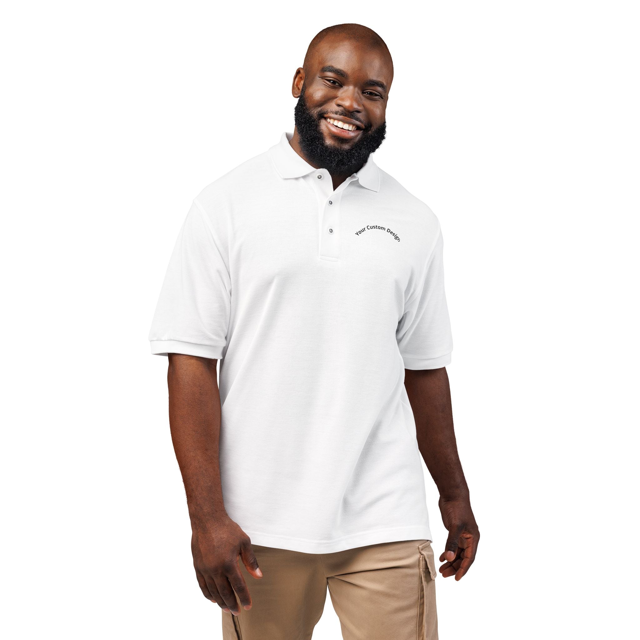 Embroidered 'Have a Good Time' Polo