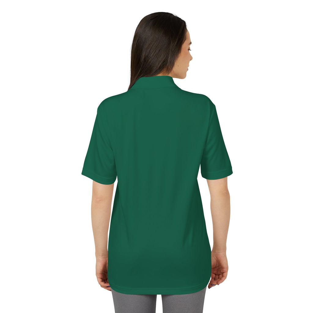 Performance Polo Shirt — Lightweight White Adidas-Inspired Golf & Activewear