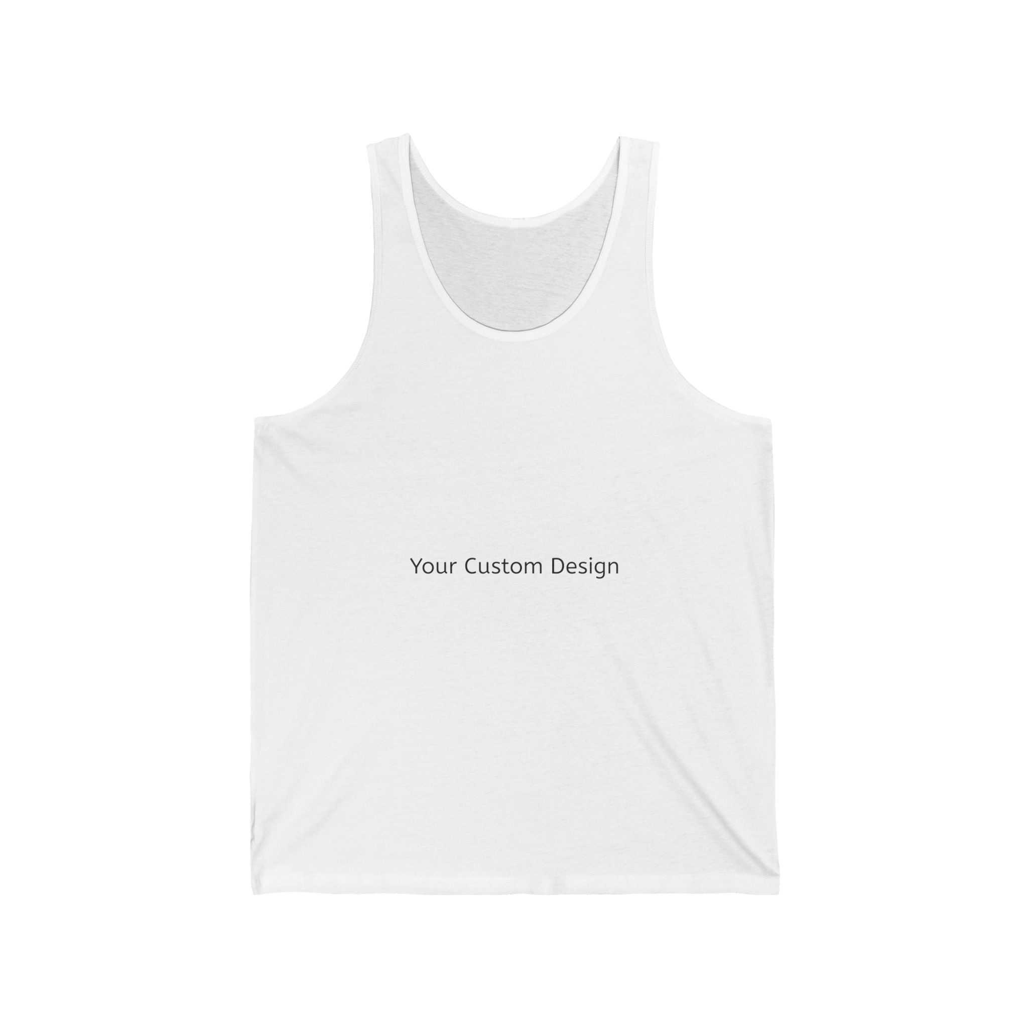Classic Jersey Tank Top — Lightweight Custom Design Tank