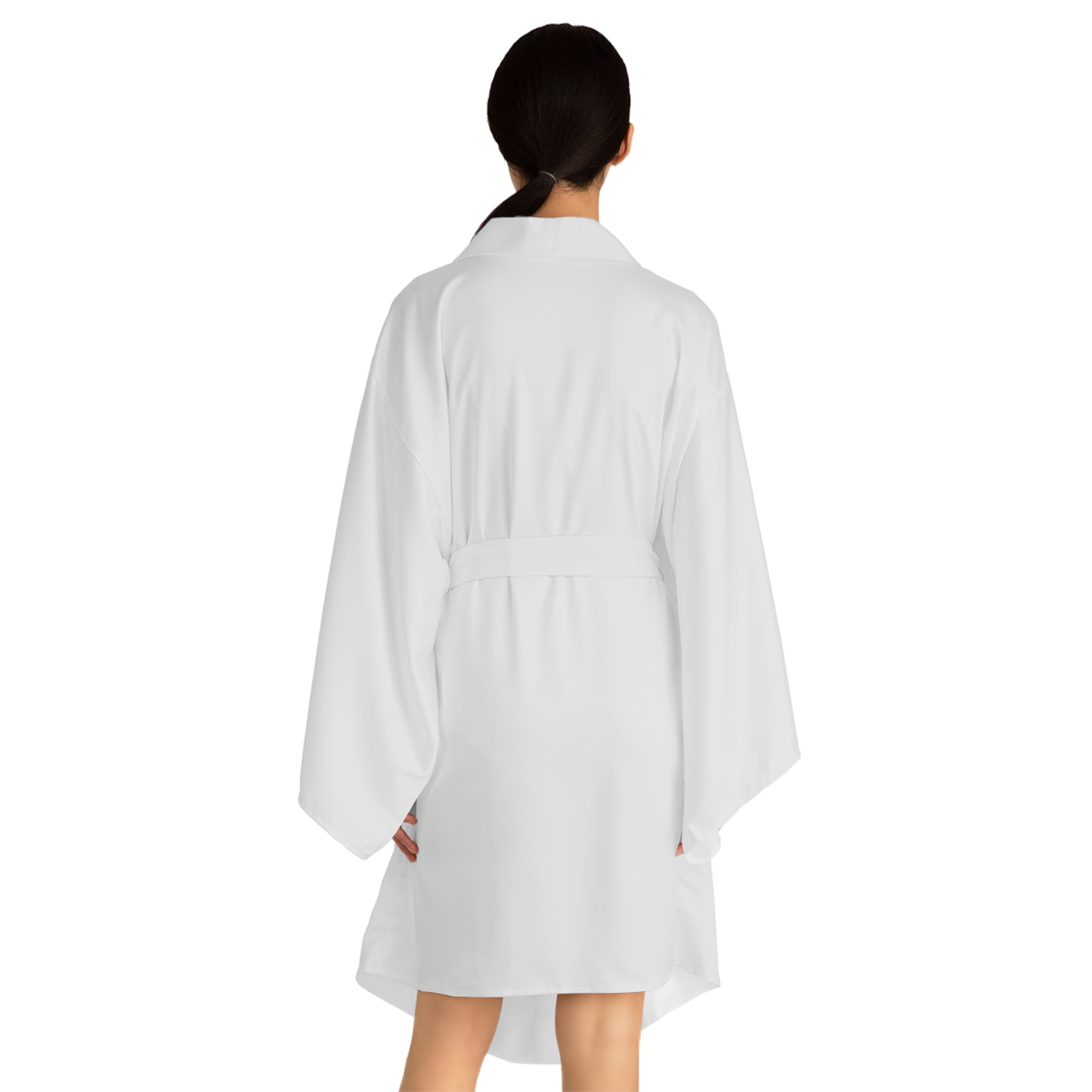 Customizable Long Sleeve Kimono Robe — Personalized AOP Lounge Robe