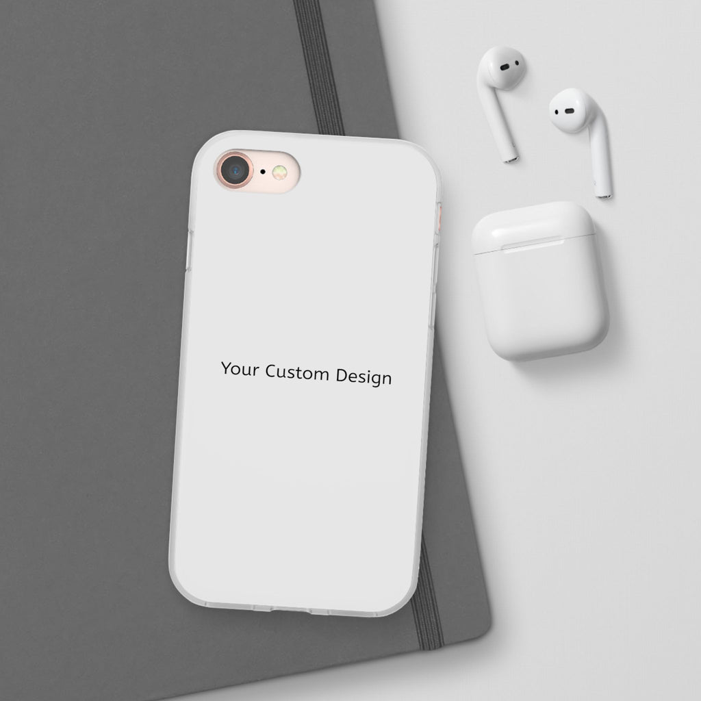 Custom Flexi Phone Case – Slim Clear Protective Phone Cover (Your Custom Design)