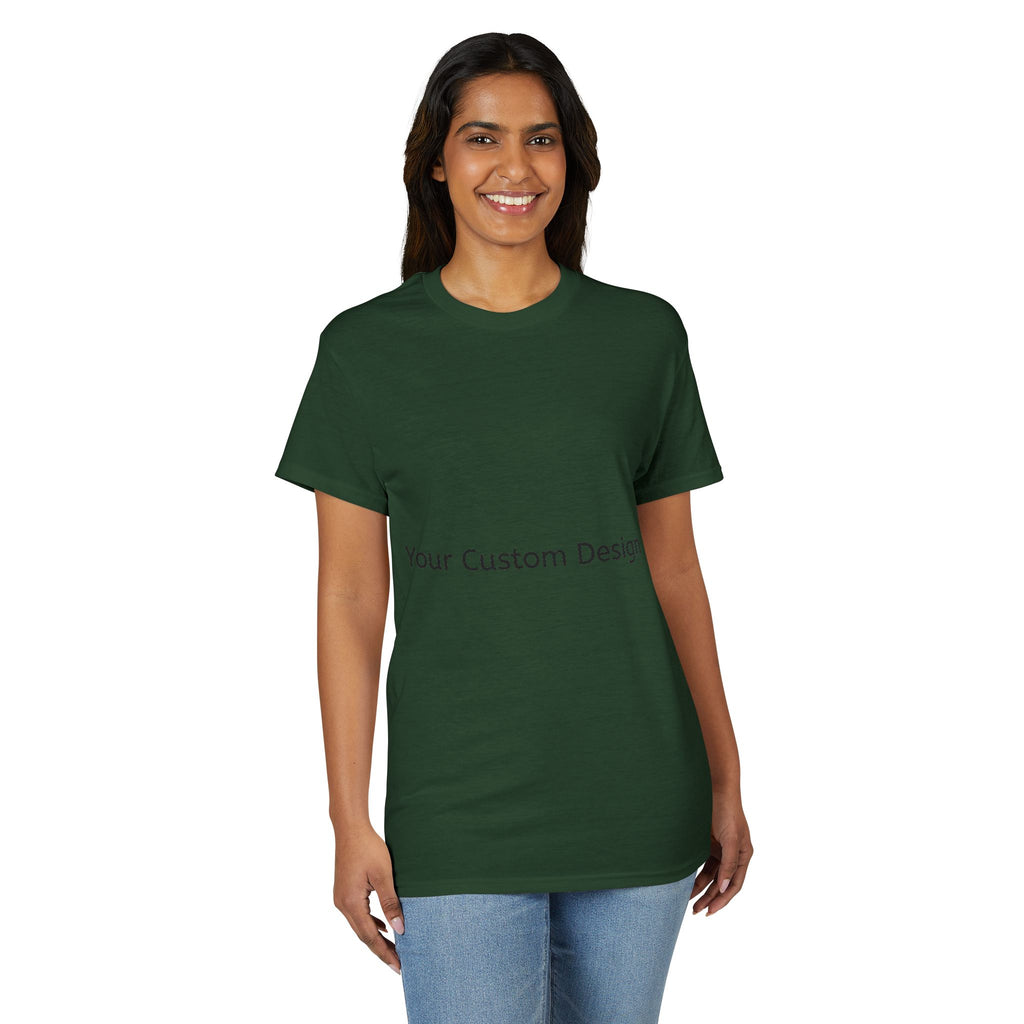 Custom White DryBlend T-Shirt – Personalized Design Tee