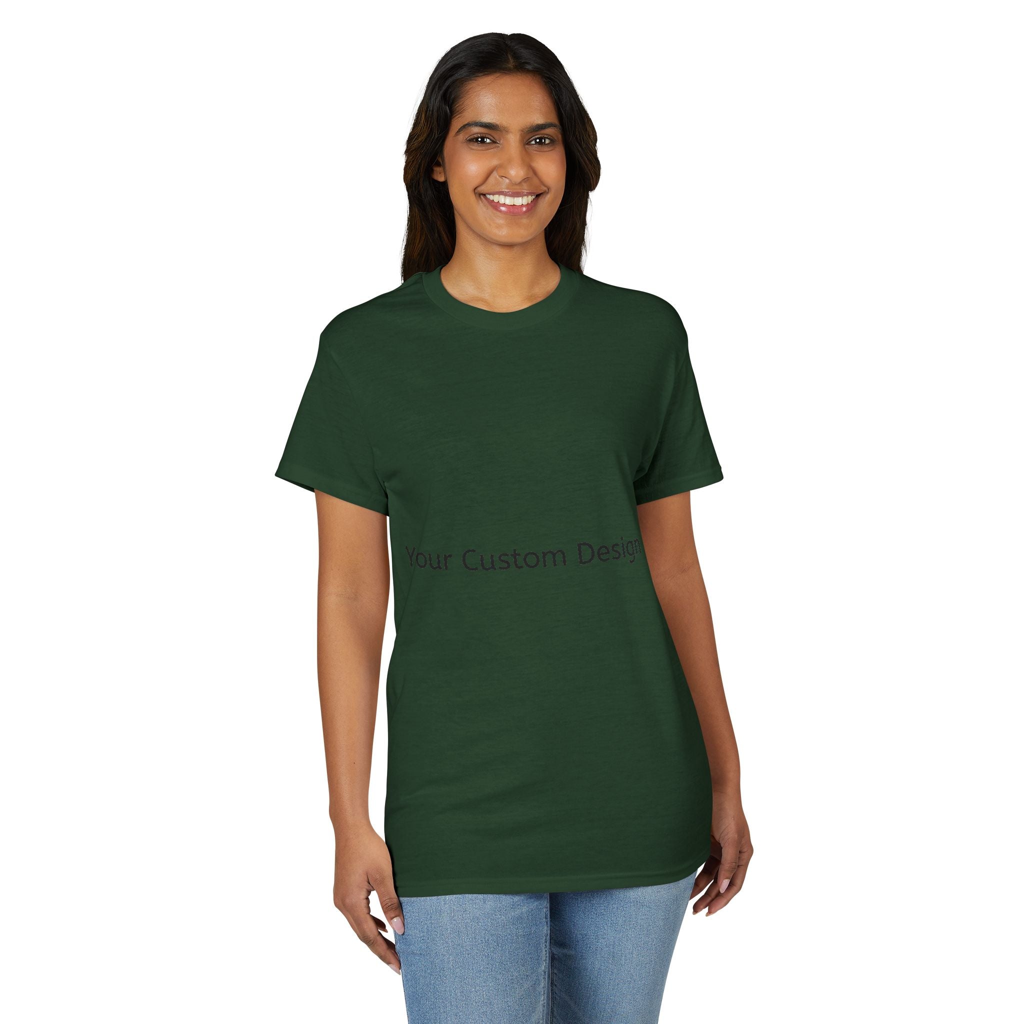 Custom White DryBlend T-Shirt – Personalized Design Tee