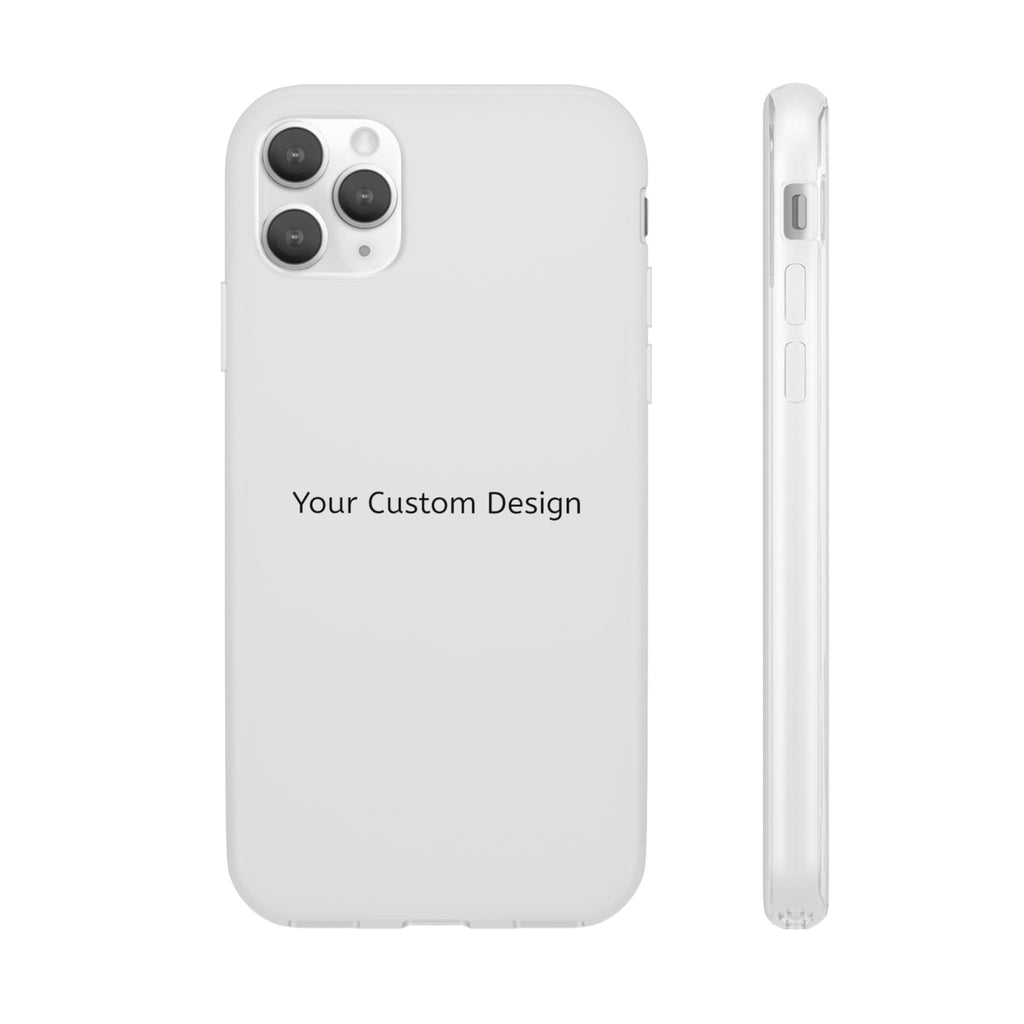 Custom Flexi Phone Case – Slim Clear Protective Phone Cover (Your Custom Design)