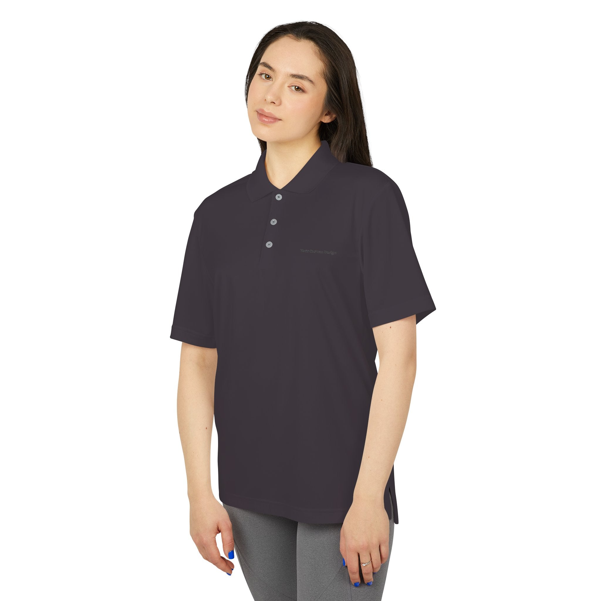 Performance Polo Shirt — Lightweight White Adidas-Inspired Golf & Activewear