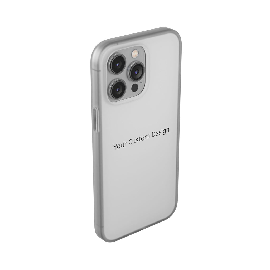 Custom Flexi Phone Case – Slim Clear Protective Phone Cover (Your Custom Design)