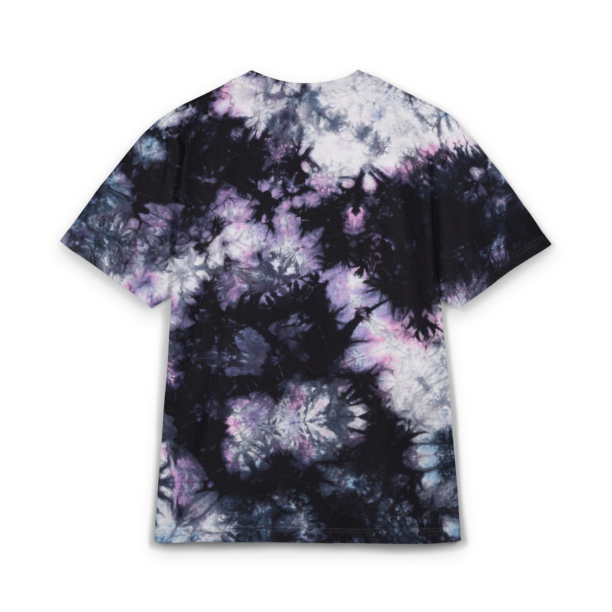 Tie-Dye Spiral Embroidered Oversized T-Shirt – Rainbow Retro Vibe