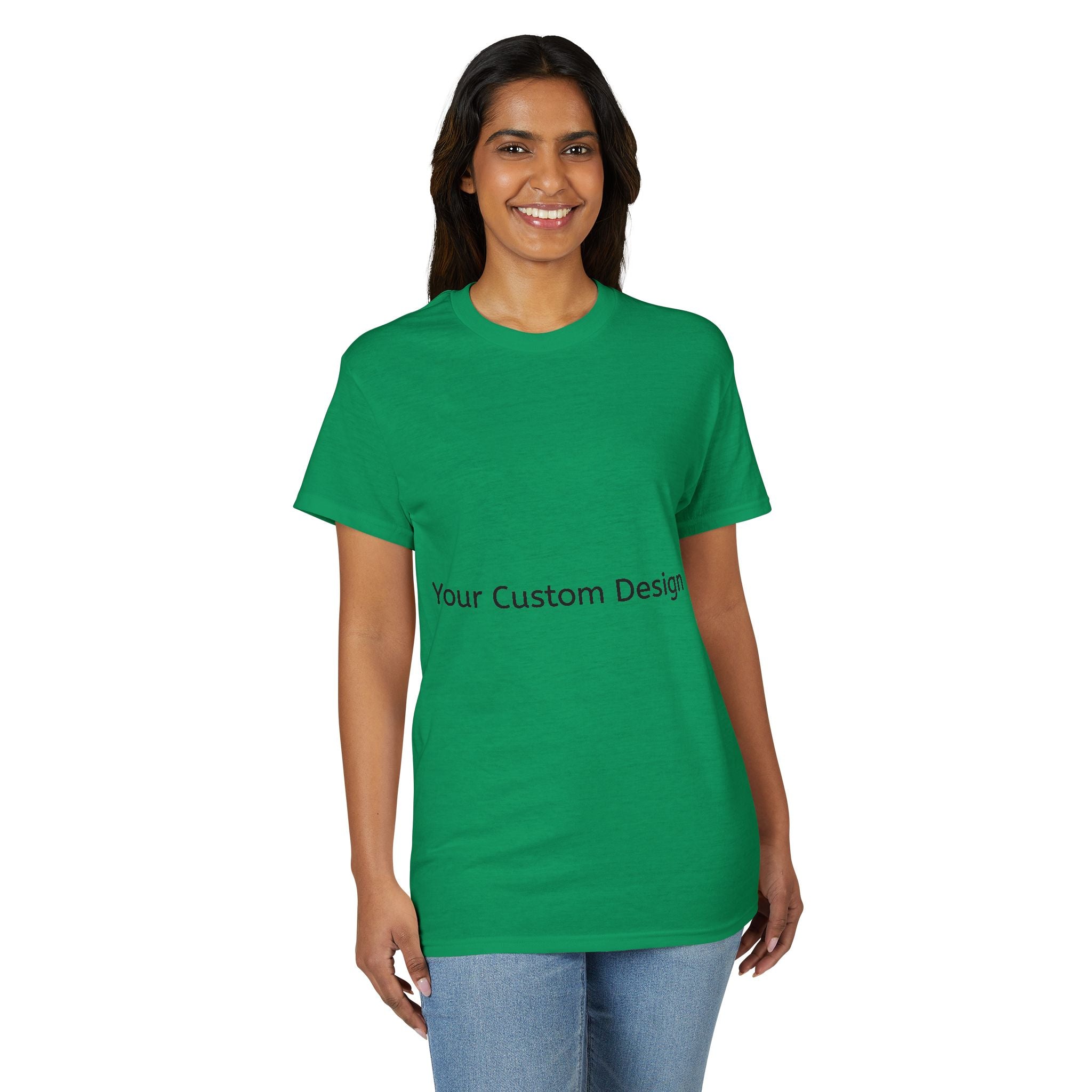 Custom White DryBlend T-Shirt – Personalized Design Tee