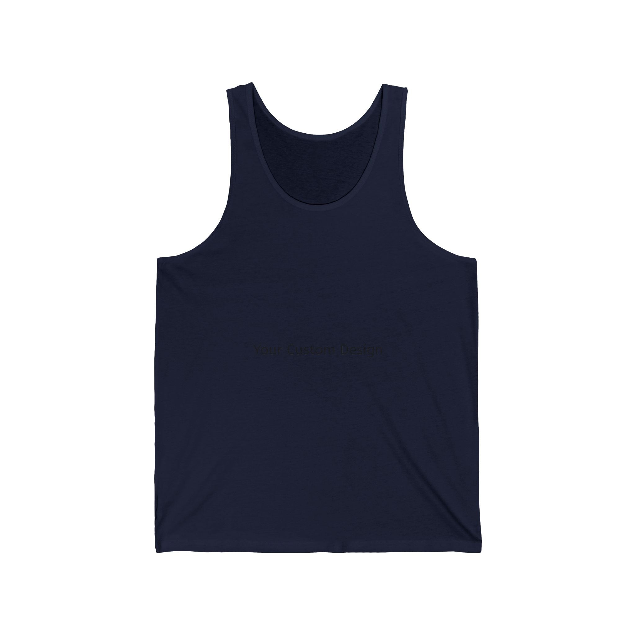 Classic Jersey Tank Top — Lightweight Custom Design Tank