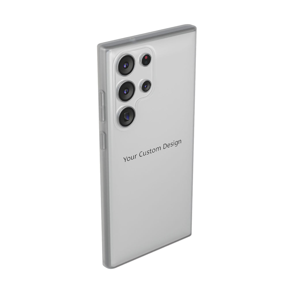 Custom Flexi Phone Case – Slim Clear Protective Phone Cover (Your Custom Design)