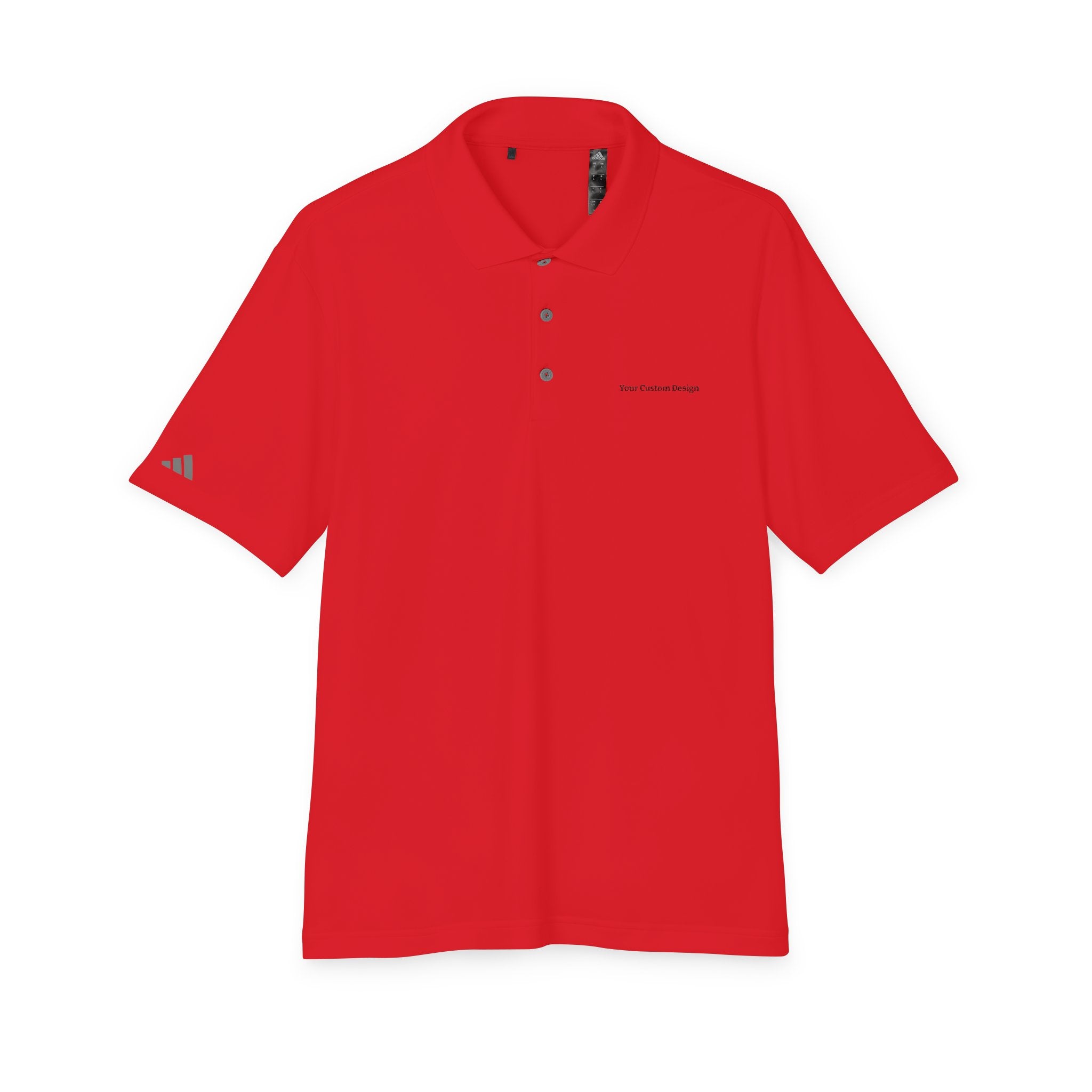 Performance Polo Shirt — Lightweight White Adidas-Inspired Golf & Activewear