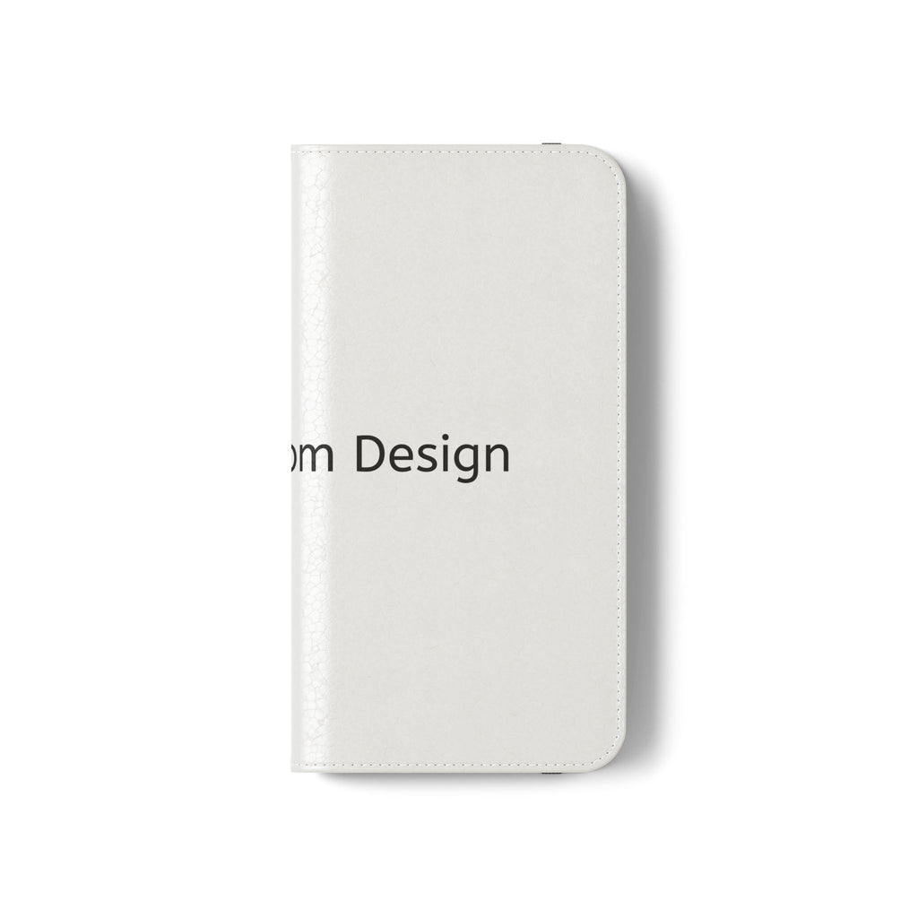 Custom Flip Phone Case — Personalized Wallet Folio with Card Slots