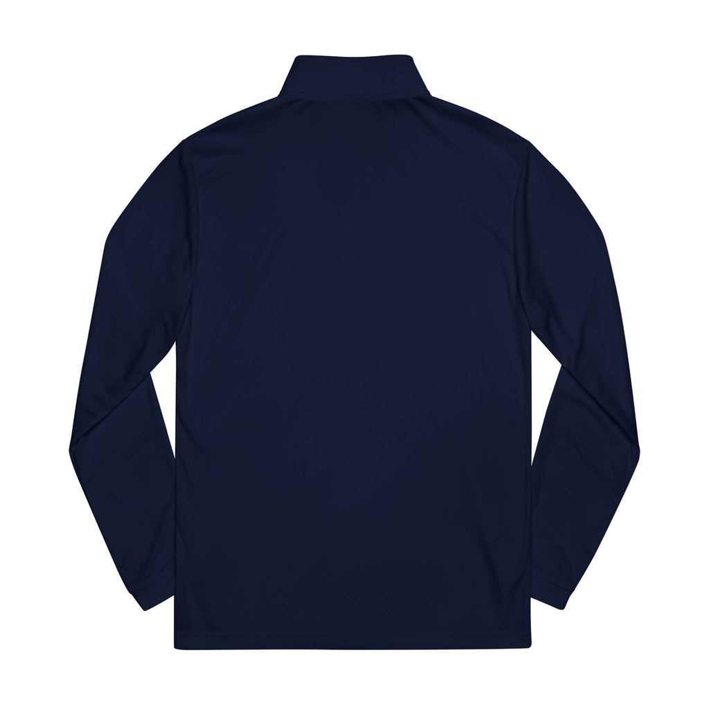 Embroidered Quarter-Zip Pullover — Custom Text | adidas® Performance Pullover