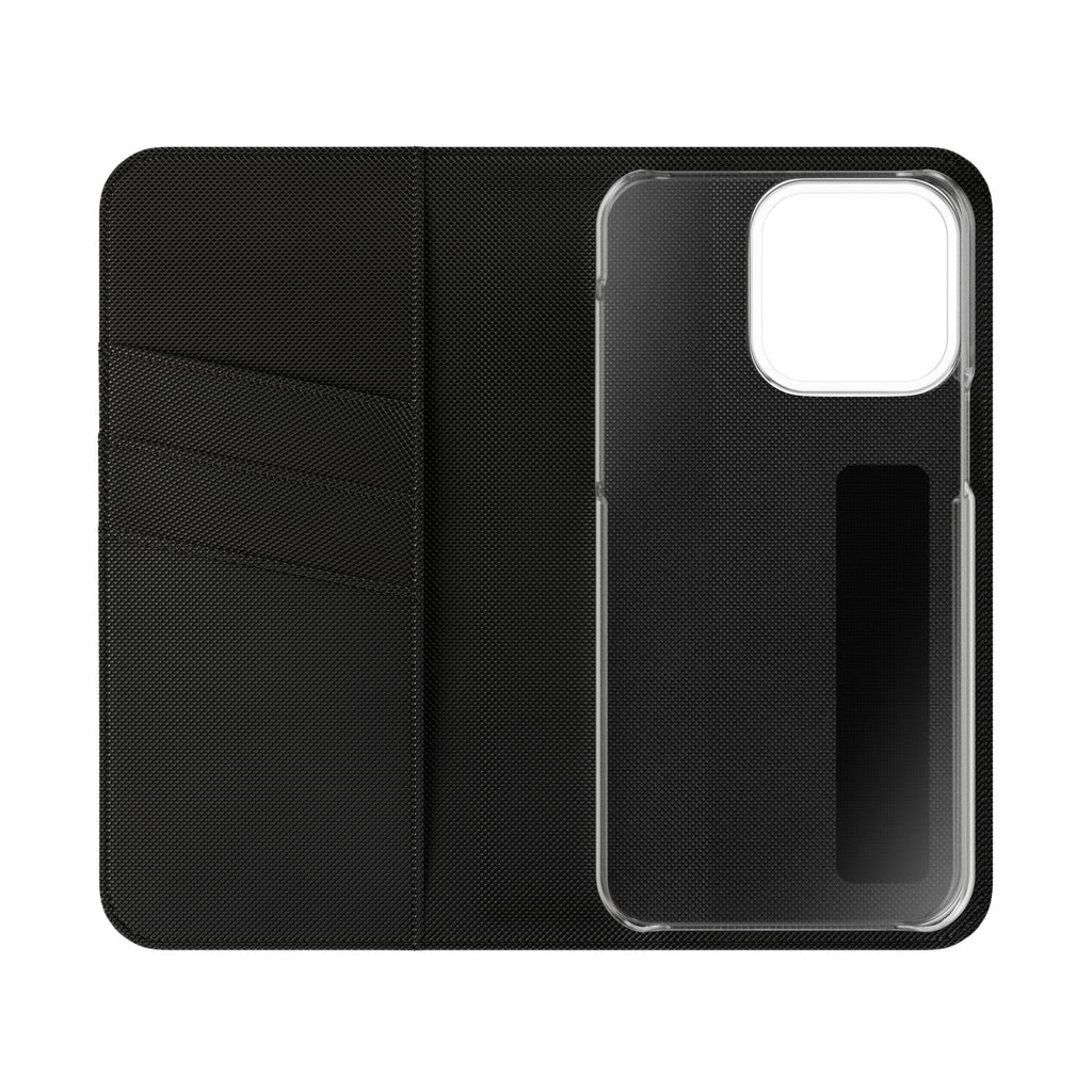 Custom Flip Phone Case — Personalized Wallet Folio with Card Slots