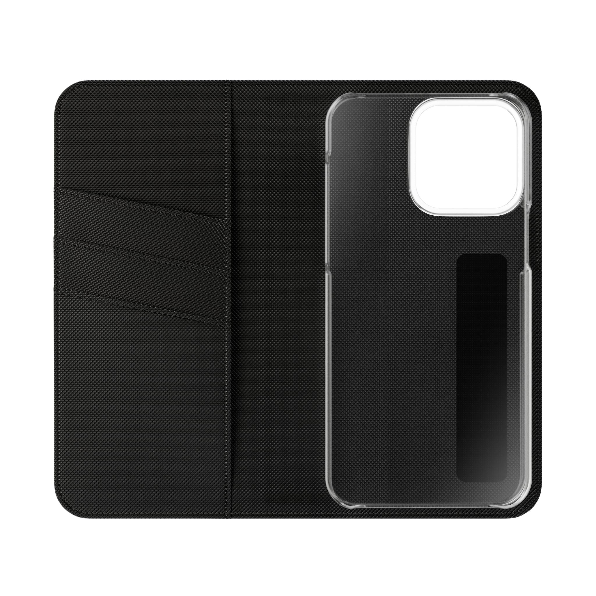 Custom Flip Phone Case — Personalized Wallet Folio with Card Slots