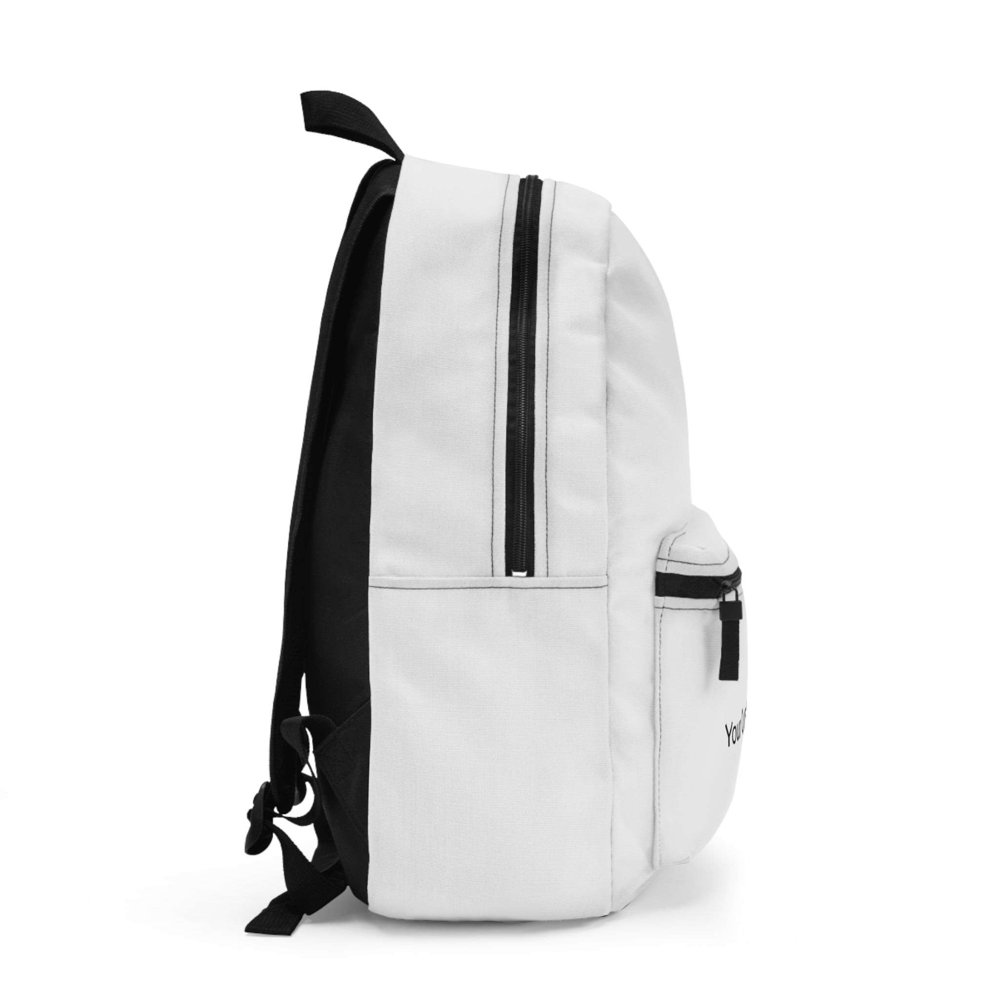 Custom Front-Pocket Backpack — Personalized Design School & Travel Bag