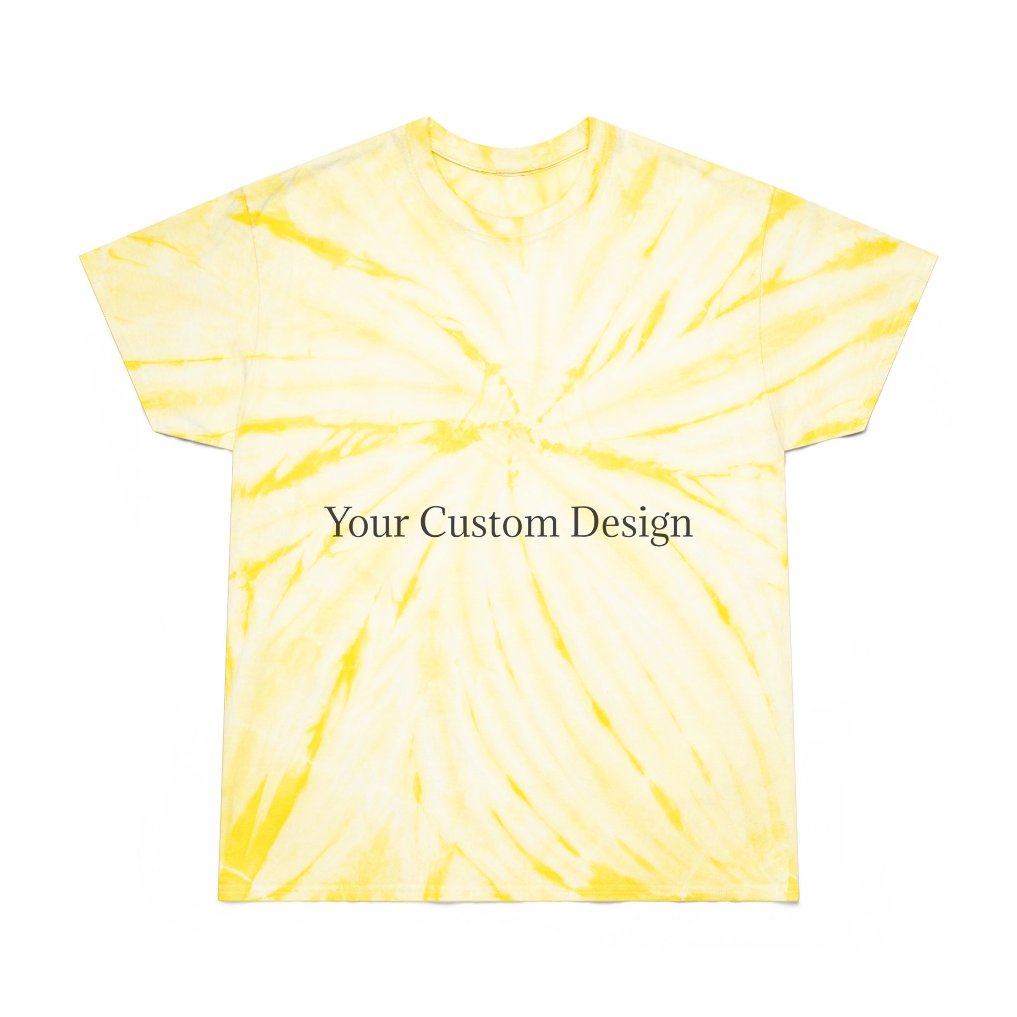 Yellow Cyclone Tie-Dye Tee