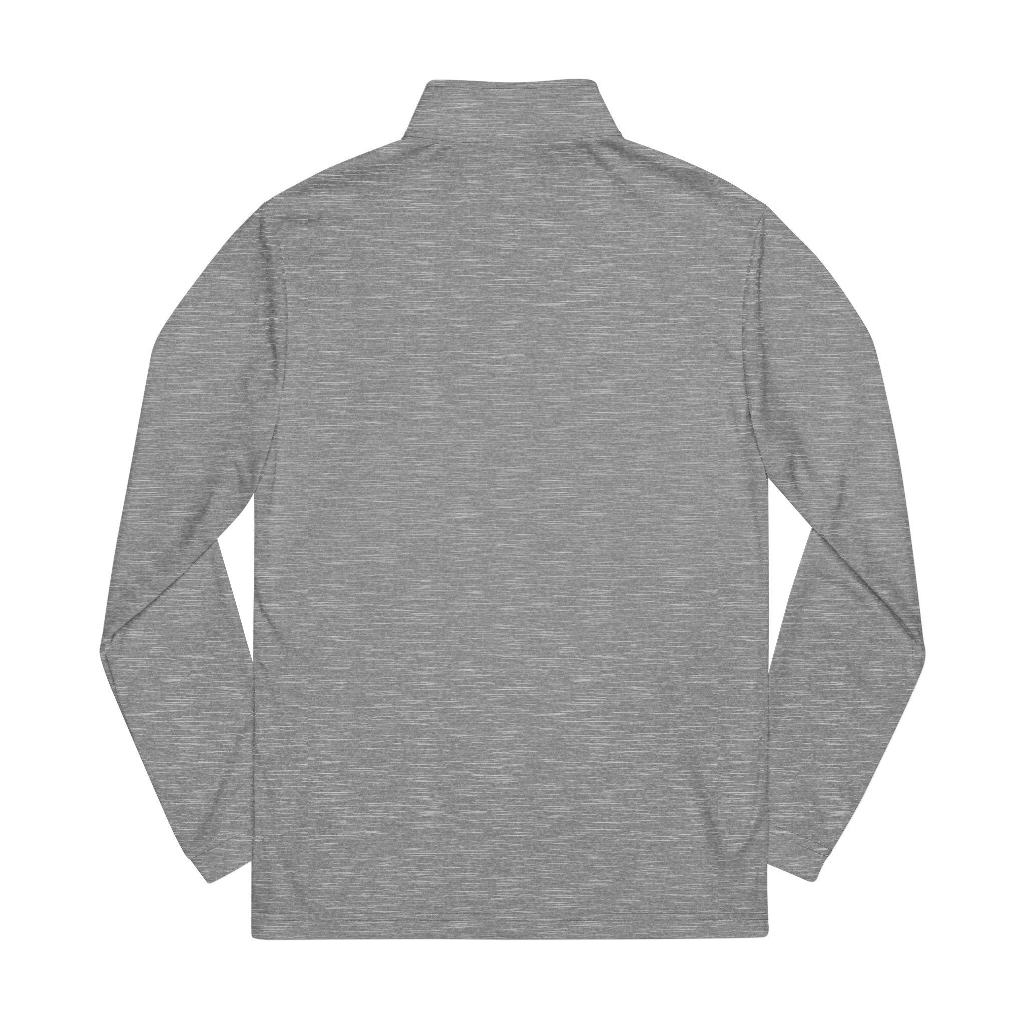 Embroidered Quarter-Zip Pullover — Custom Text Lightweight Adidas