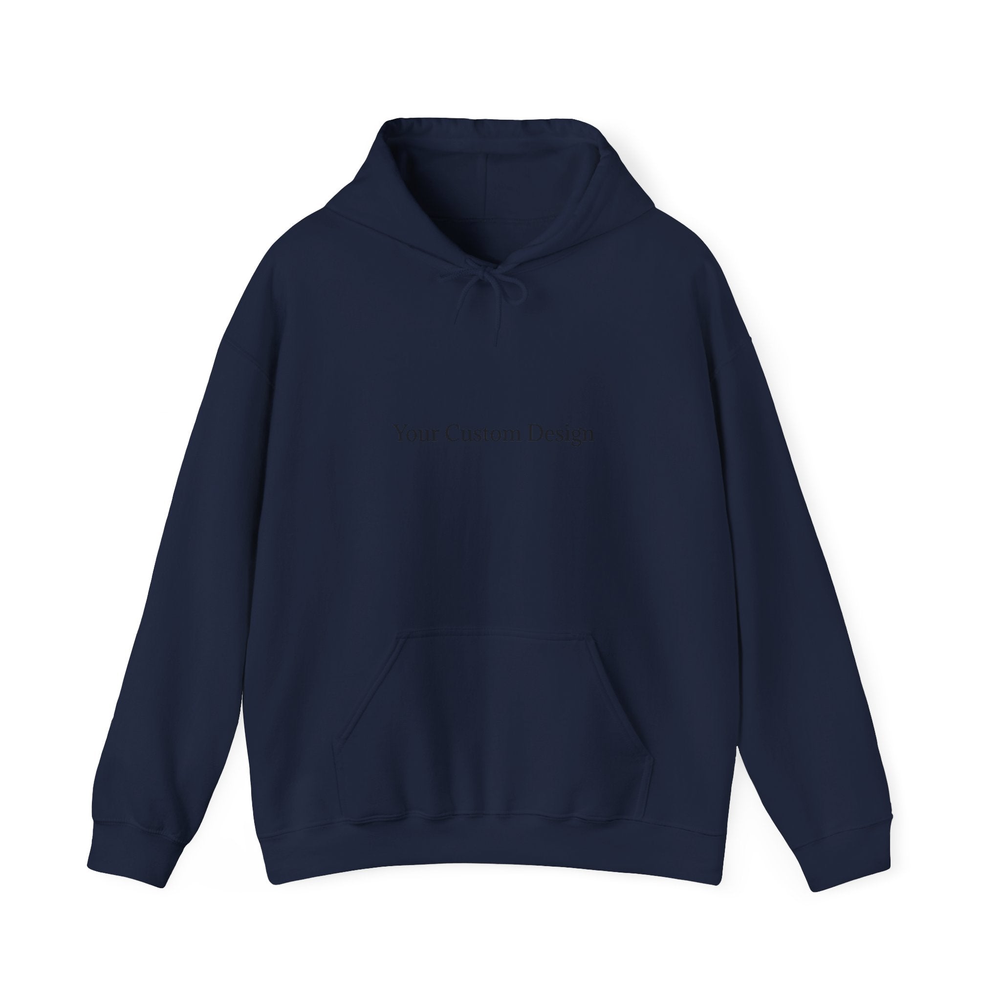 Minimal Custom Text Hoodie — Your Custom Design