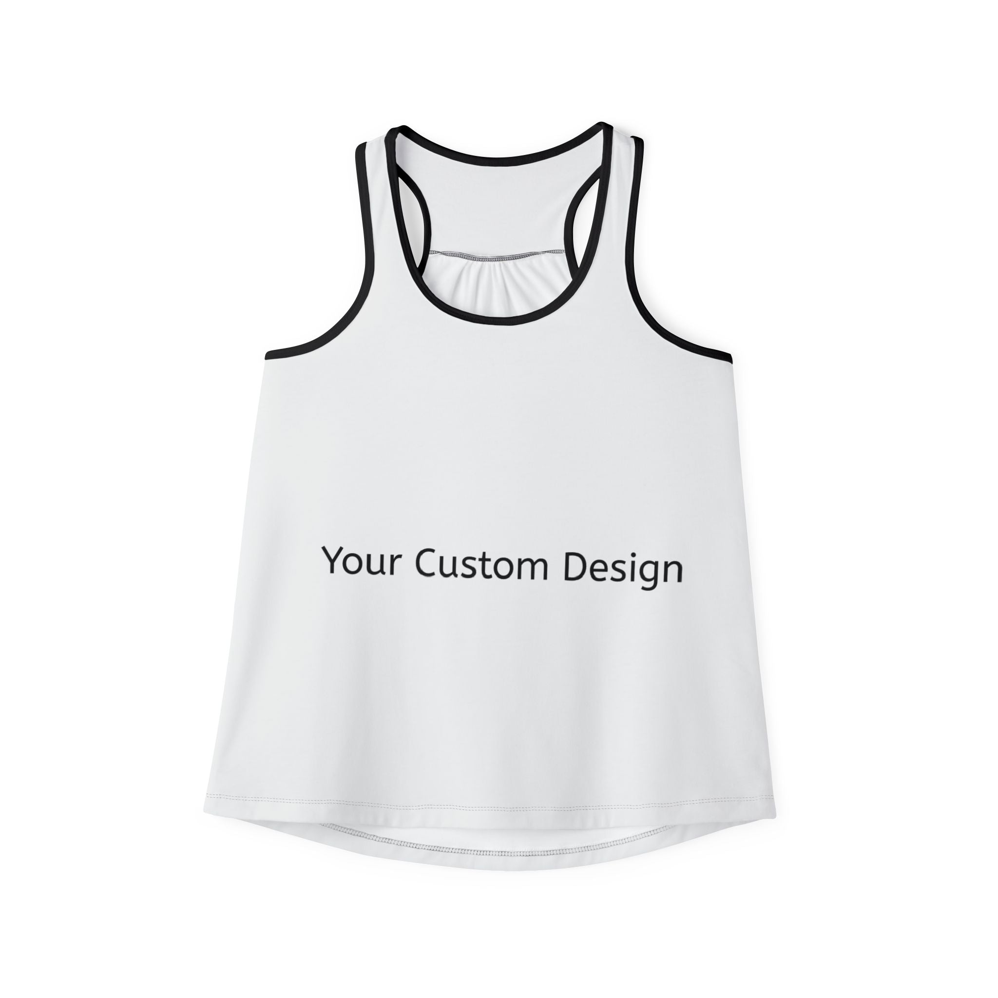 Women's Relaxed Racerback Tank Top — Custom Design Printable