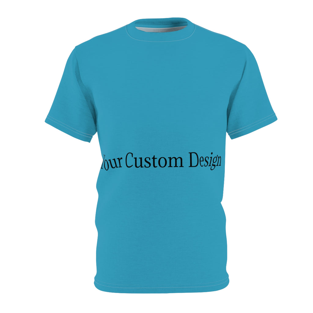 Custom All-Over Print Tee — Personalized Cut & Sew Design
