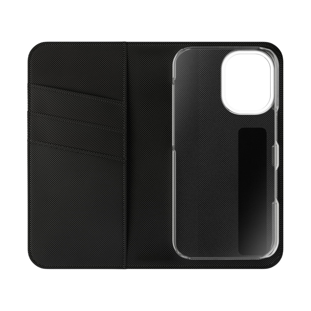 Custom Flip Phone Case — Personalized Wallet Folio with Card Slots