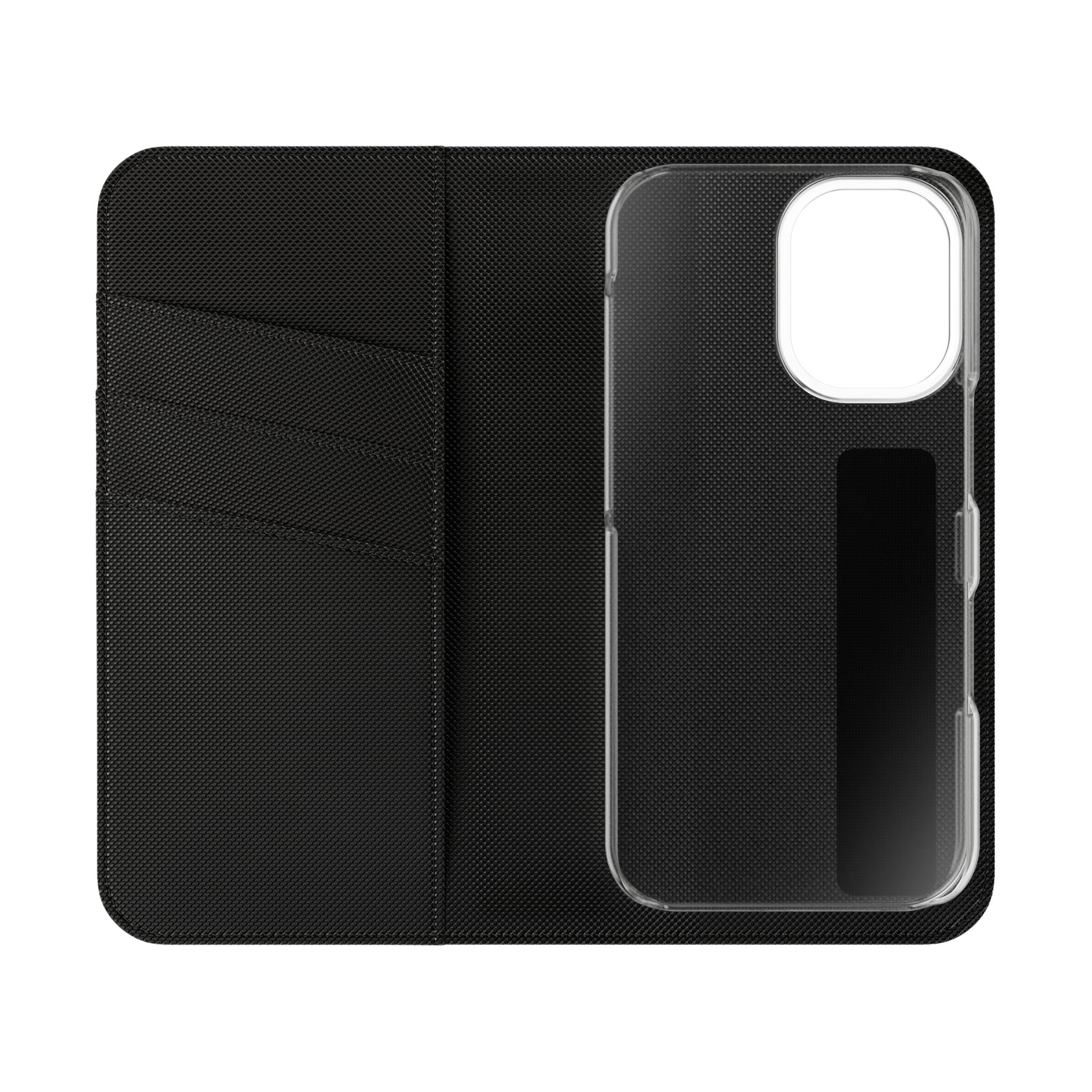 Custom Flip Phone Case — Personalized Wallet Folio with Card Slots