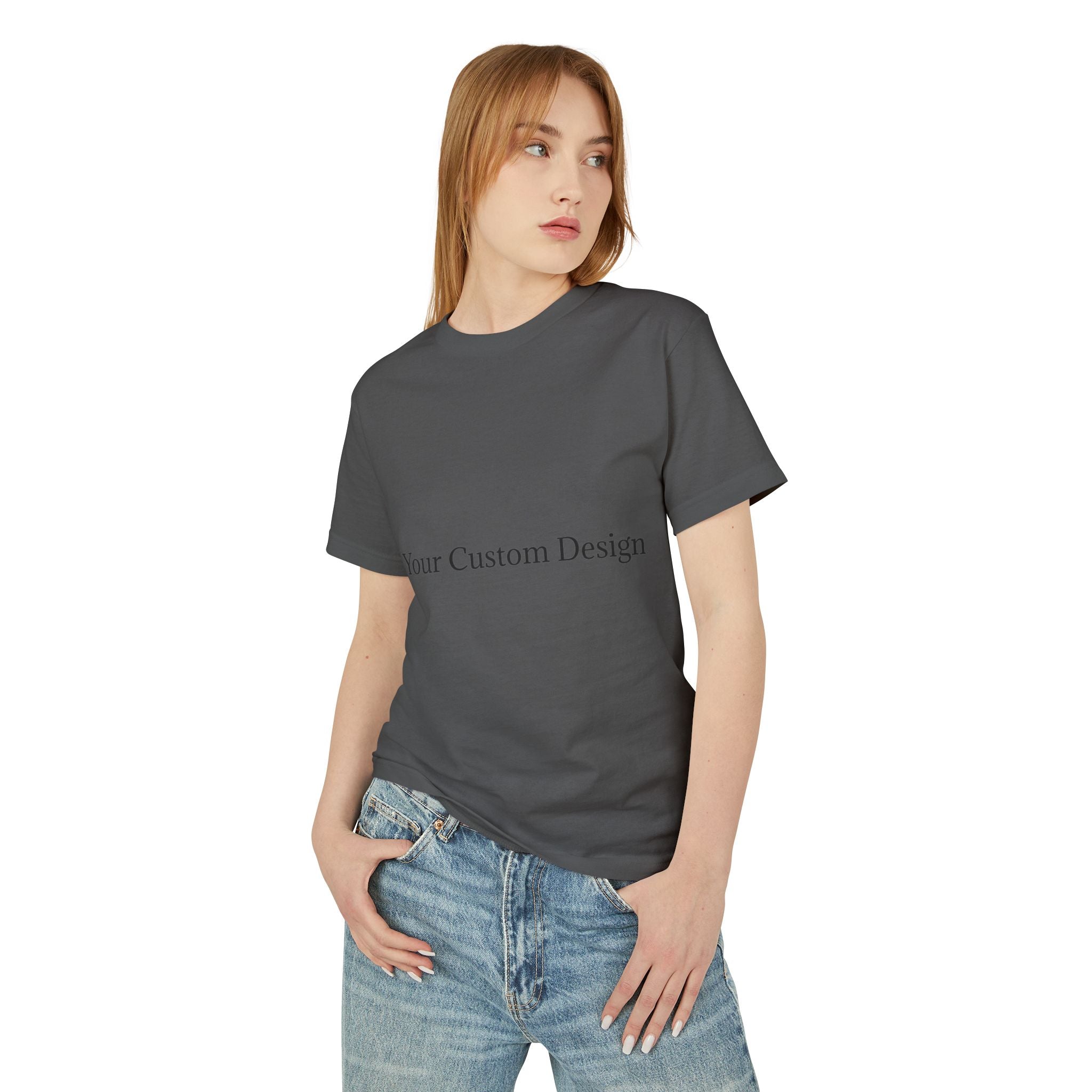 Heavyweight Garment-Dyed Cotton Tee — Custom Design Shirt