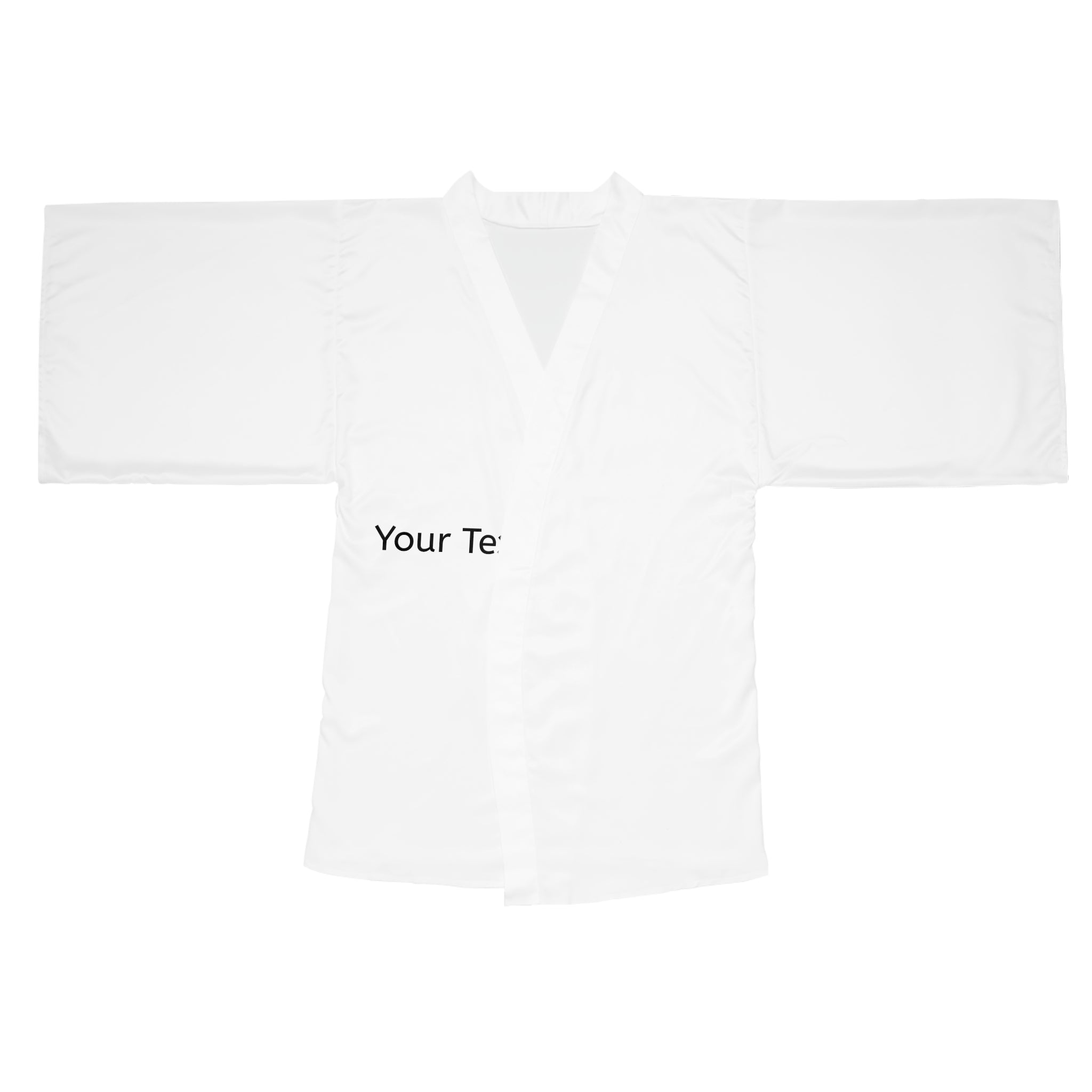 Customizable Long Sleeve Kimono Robe — Personalized AOP Lounge Robe