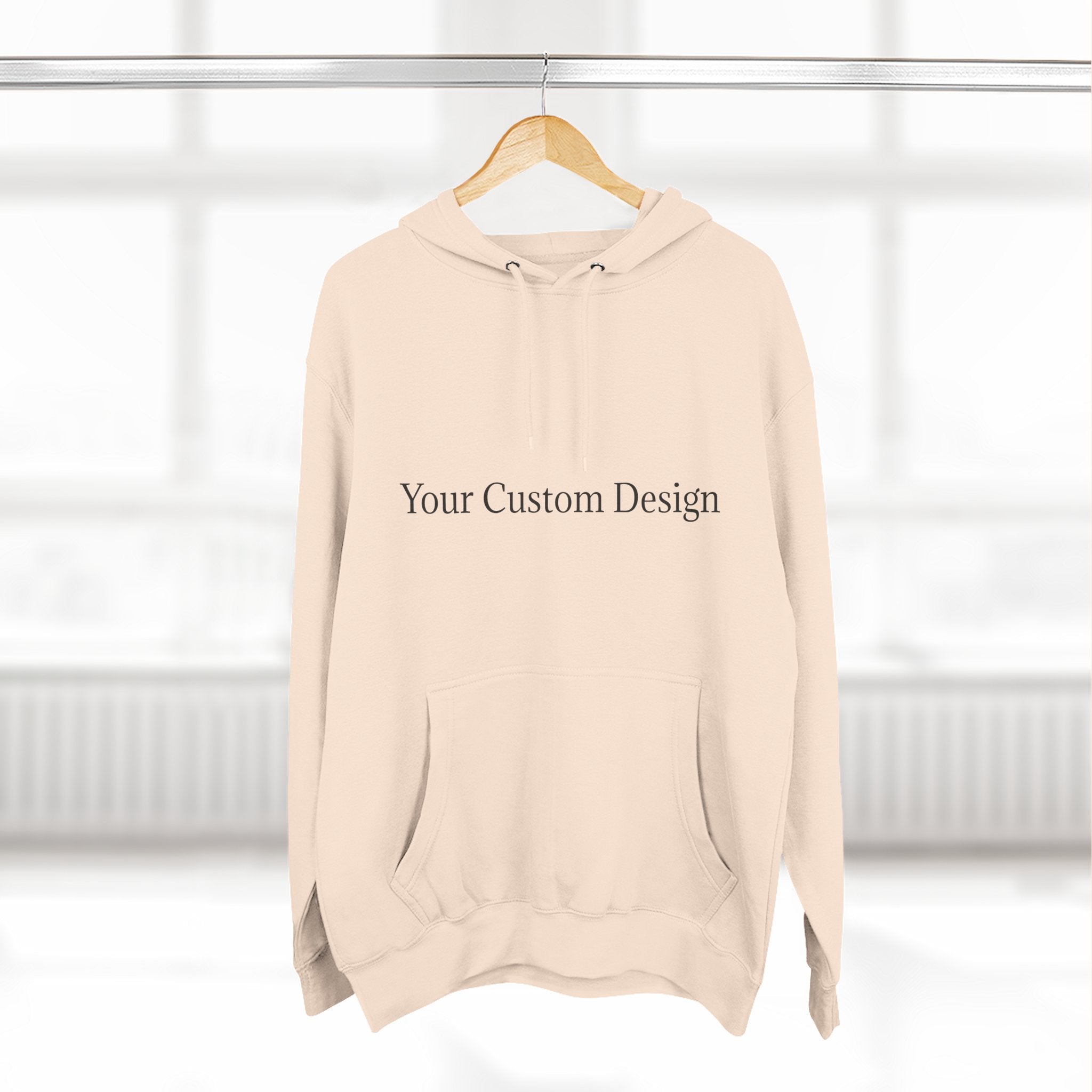 Classic Fleece Hoodie - Custom Design Ready