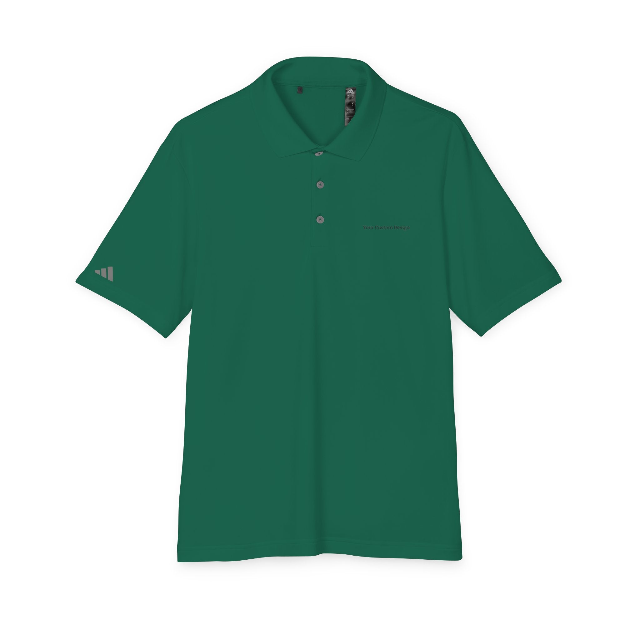 Performance Polo Shirt — Lightweight White Adidas-Inspired Golf & Activewear