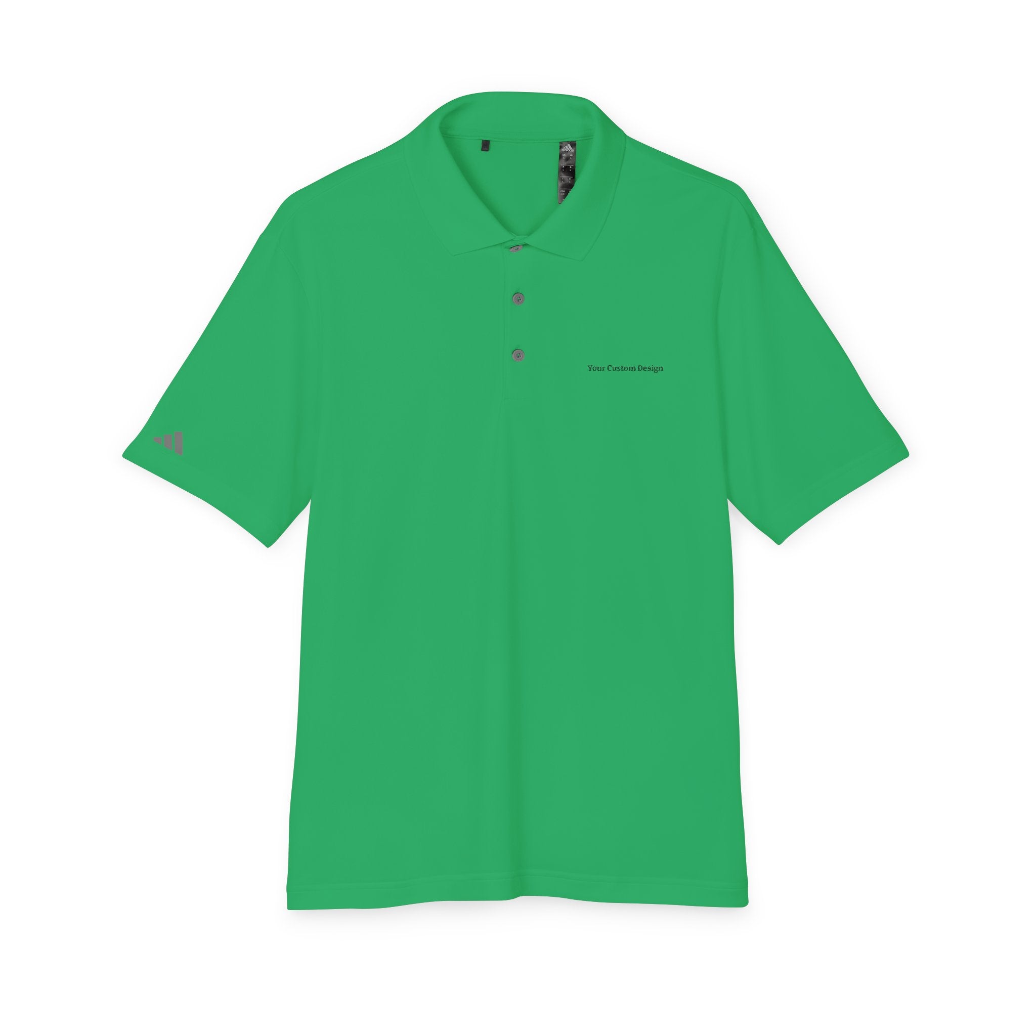 Performance Polo Shirt — Lightweight White Adidas-Inspired Golf & Activewear