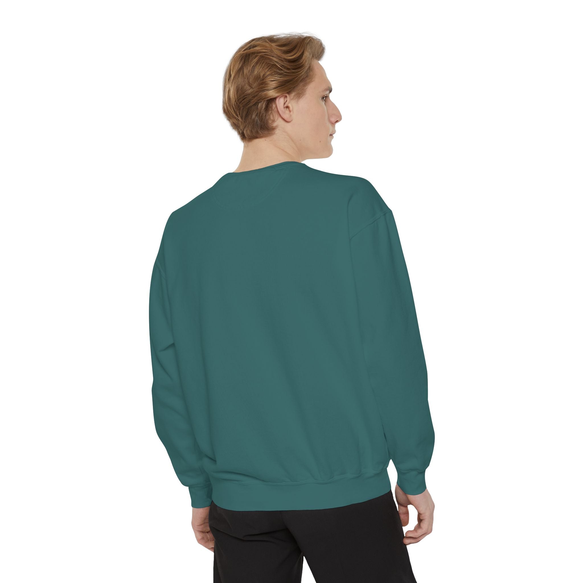 Garment-Dyed Sweatshirt — Customizable Classic Crewneck