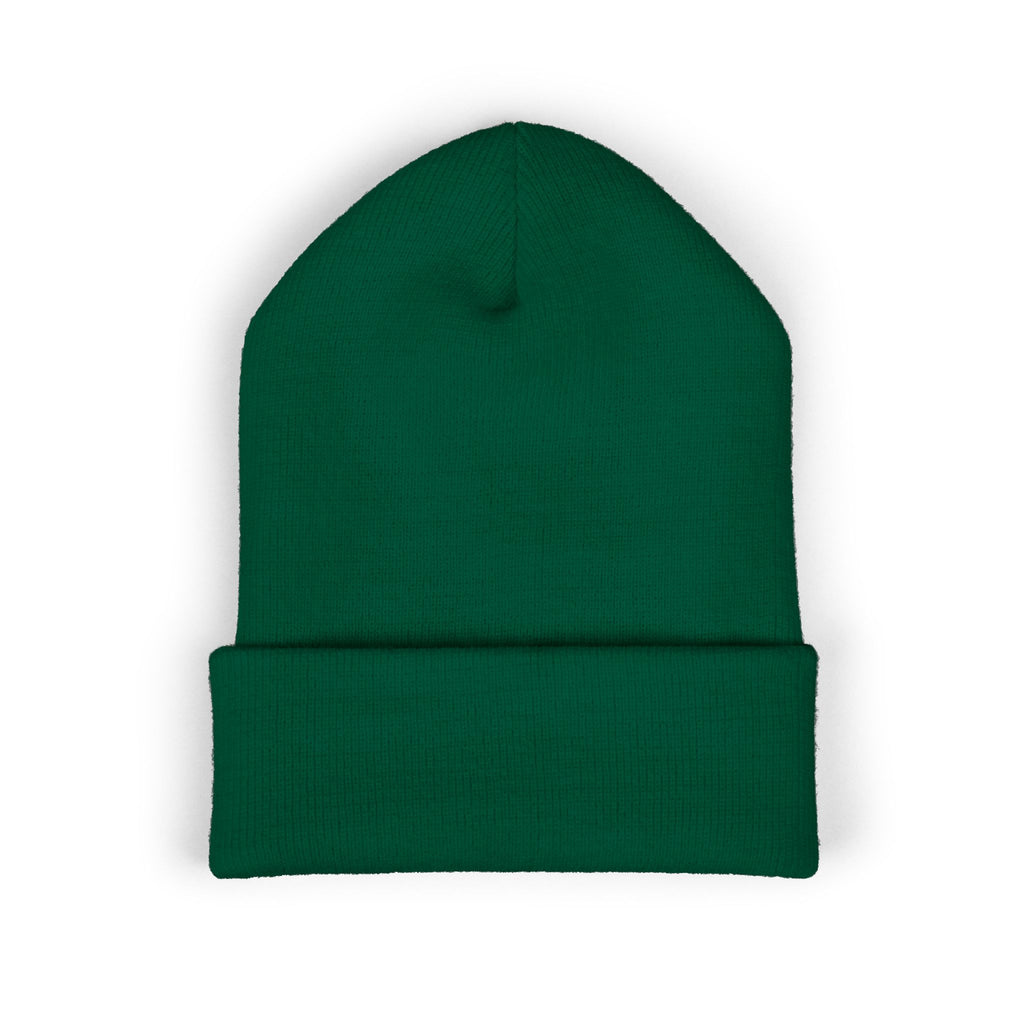 Embroidered Classic Cuffed Beanie — Custom Text Knit Hat
