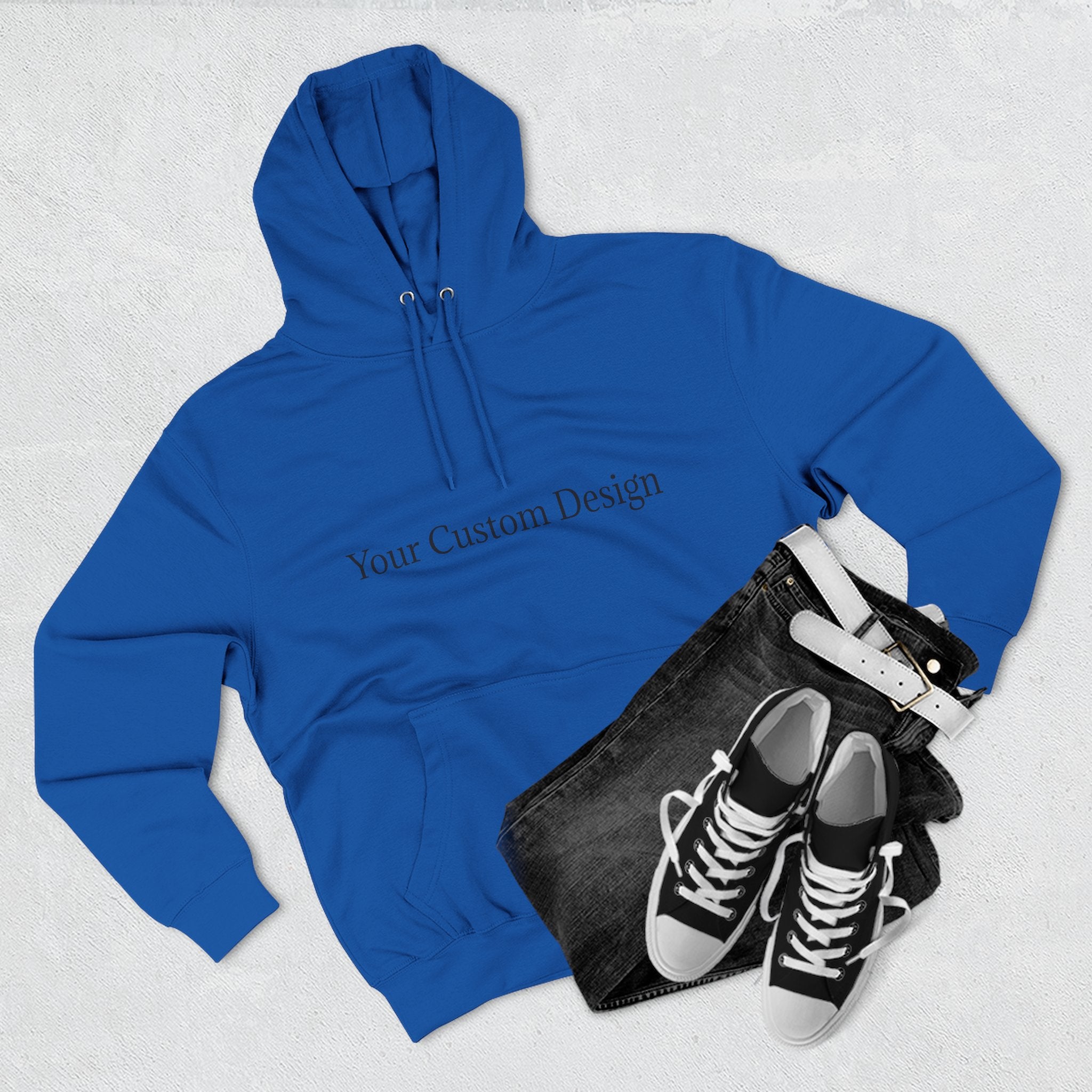Classic Fleece Hoodie - Custom Design Ready